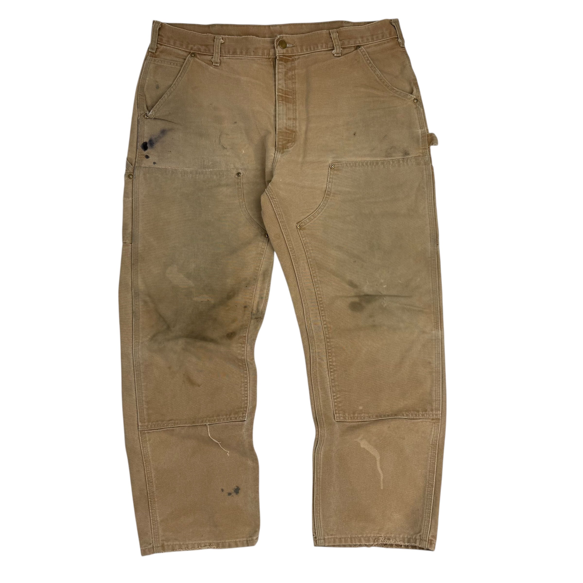 Vintage Carhartt Double Knee Pants Tan