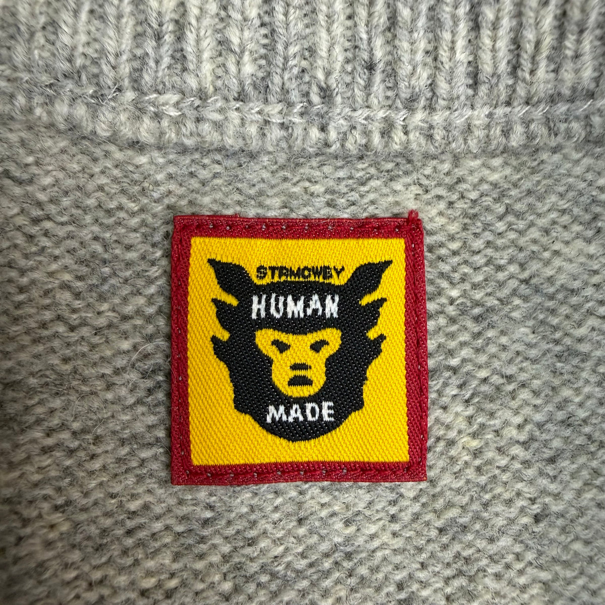 Human Made Nordic Jacquard Knit Sweater Tan