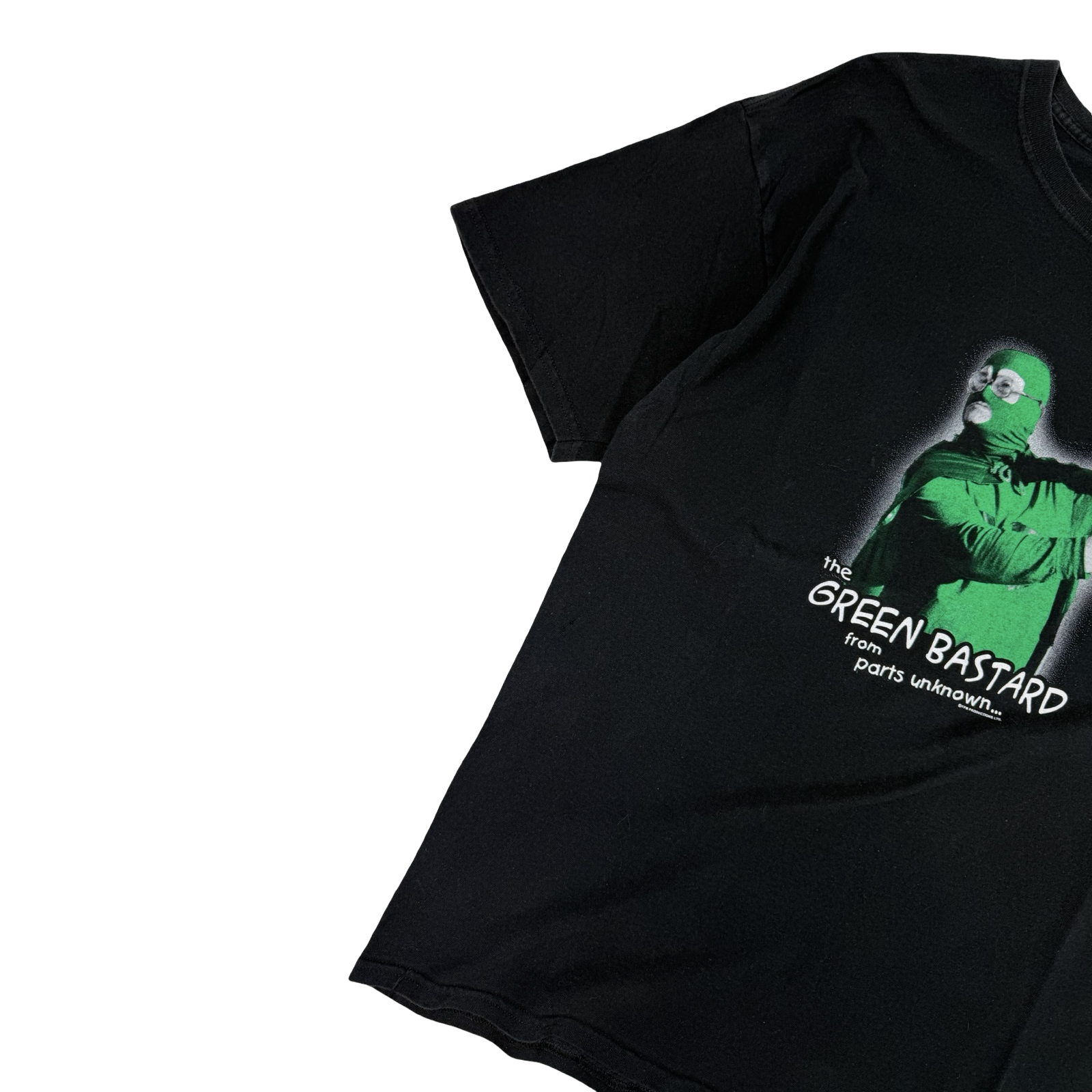 Vintage Trailer Park Boys Green Bastard T-Shirt Black