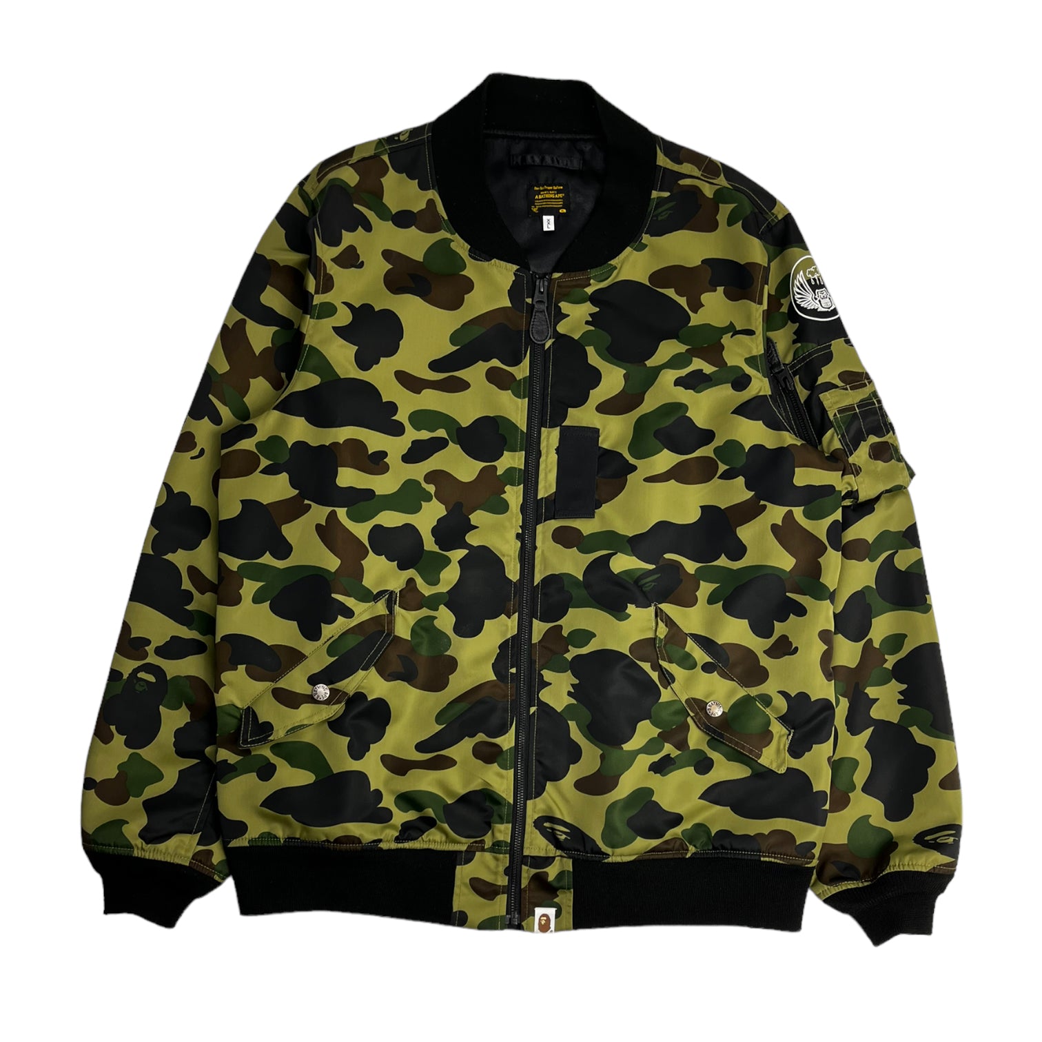 Bape bomber jacket on sale