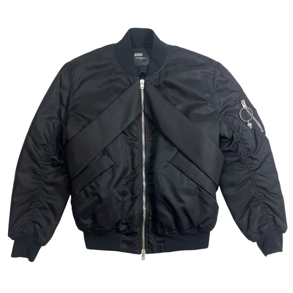 Givenchy Multi-Strap MA-1 Nylon Bomber Jacket