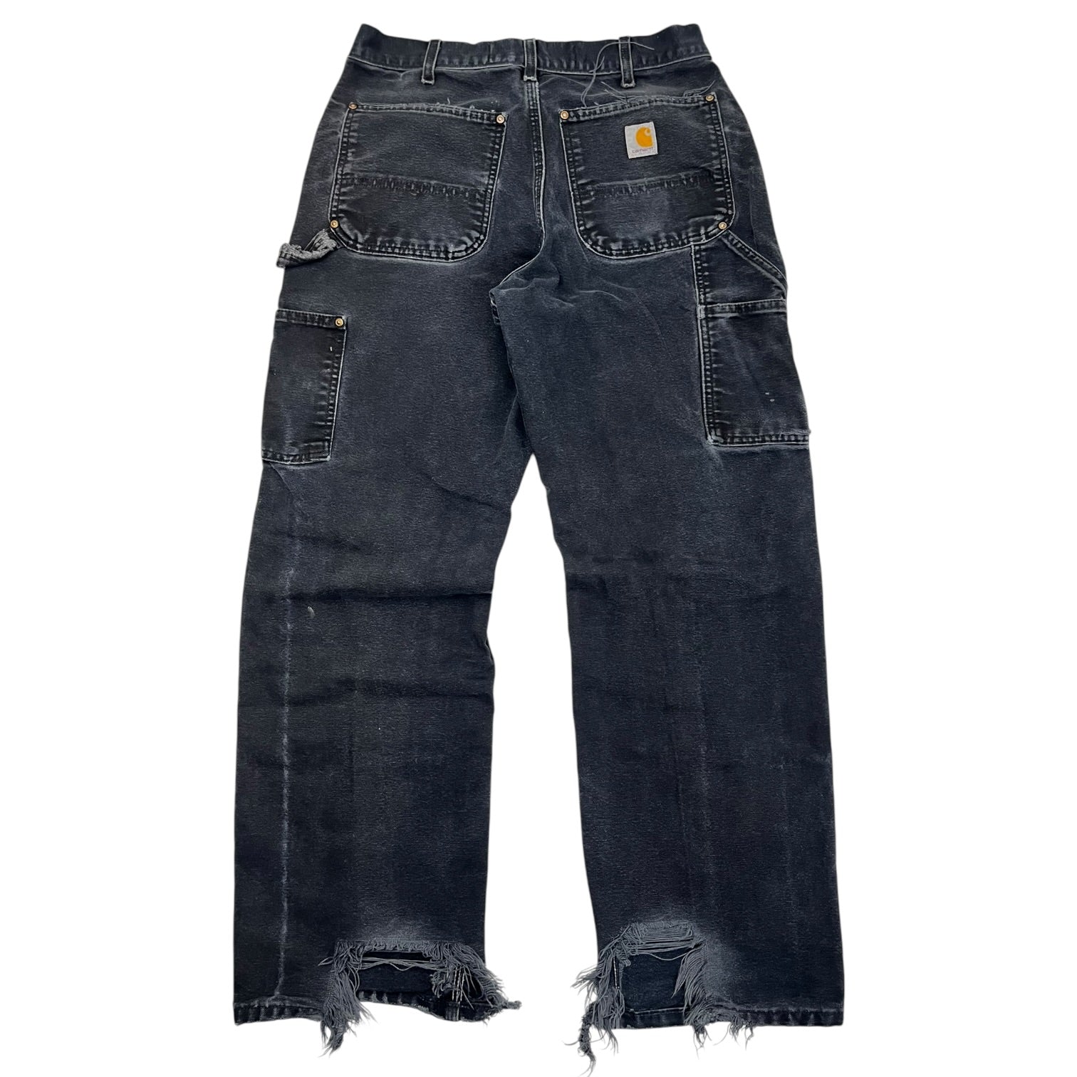 Carhartt Shredded Double Knee Pants Black