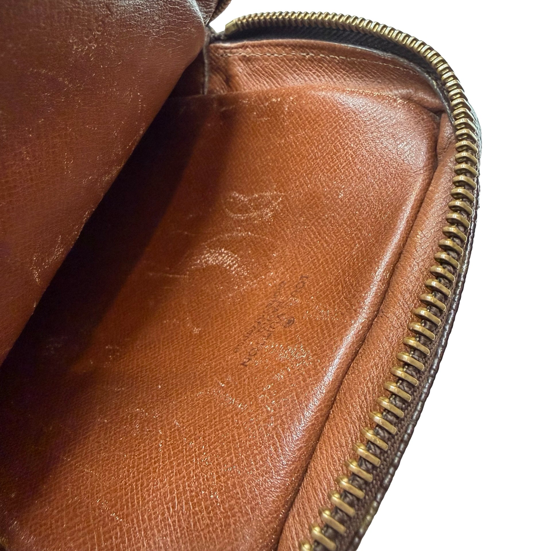 Vintage Louis Vuitton Amazone Mini Monogram Shoulder Bag Brown
