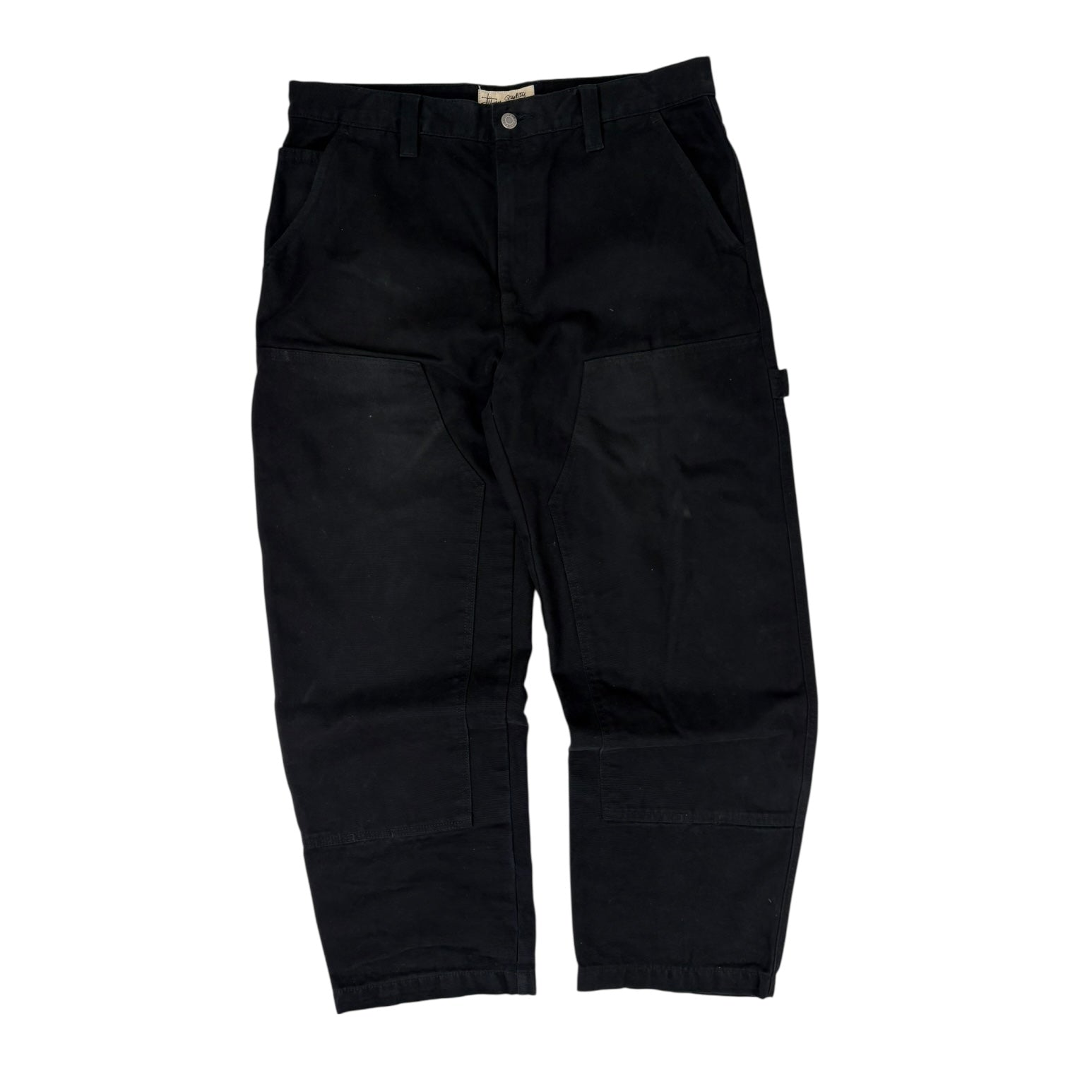 Stussy Canvas Work Pants Black