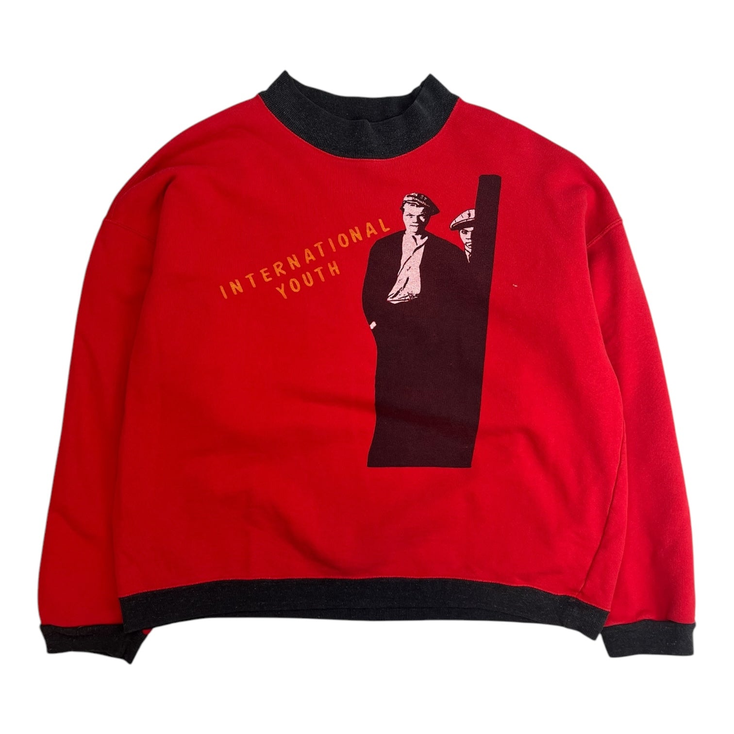 Vintage United Colours of Bennetton Crewneck Red