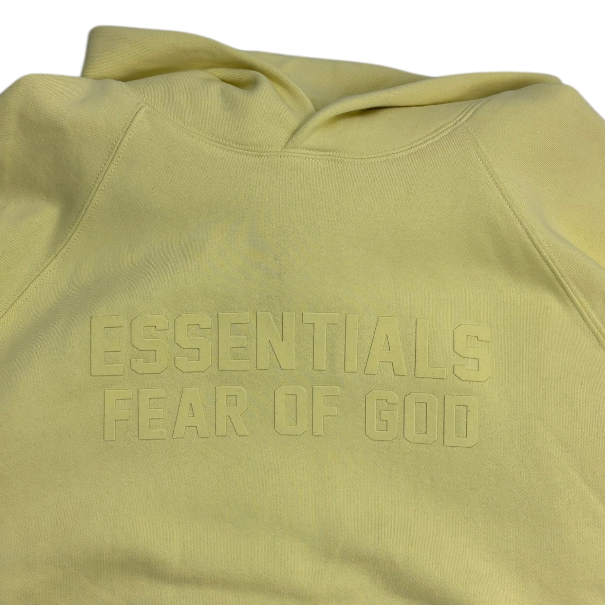 Fear Of God Essentials Hoodie Canary