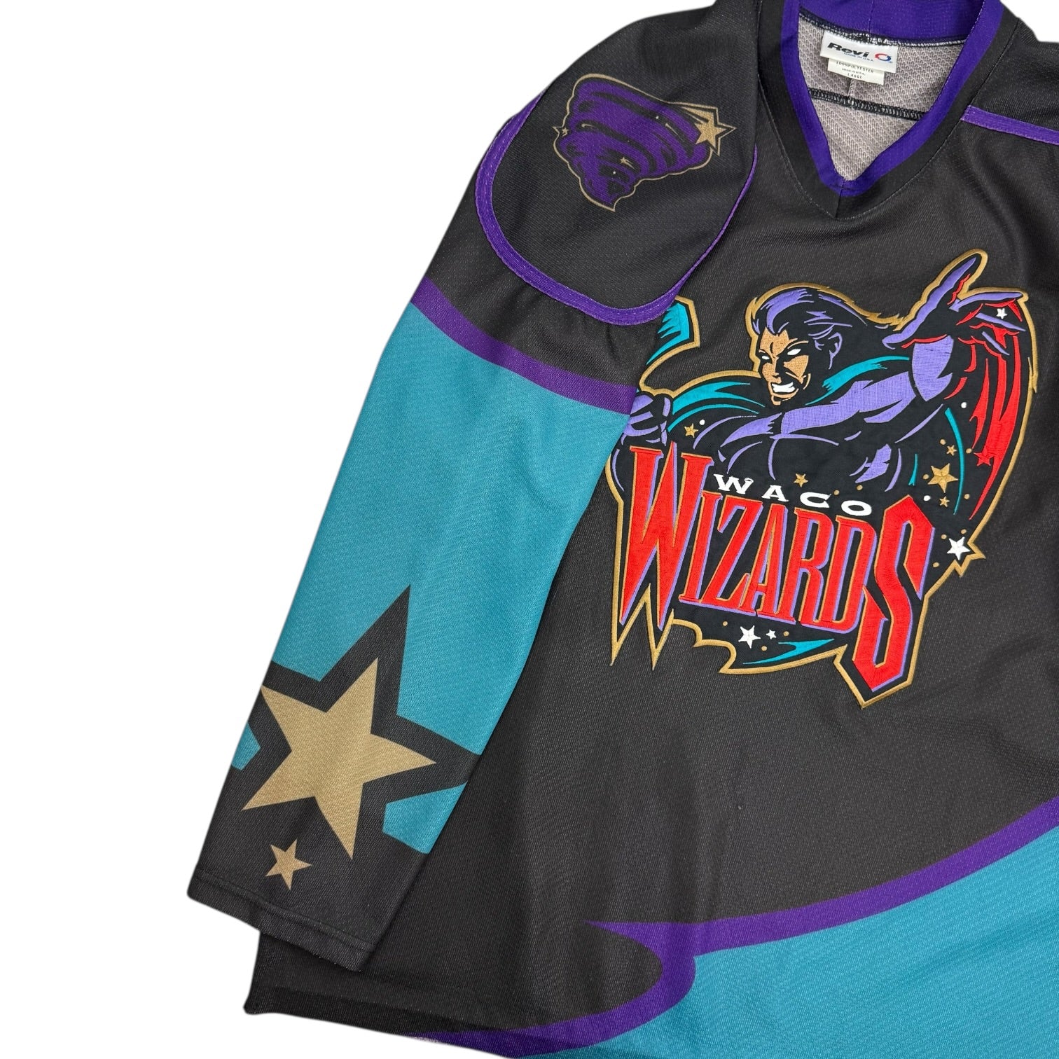 Vintage Waco Wizards Jersey Black/Blue