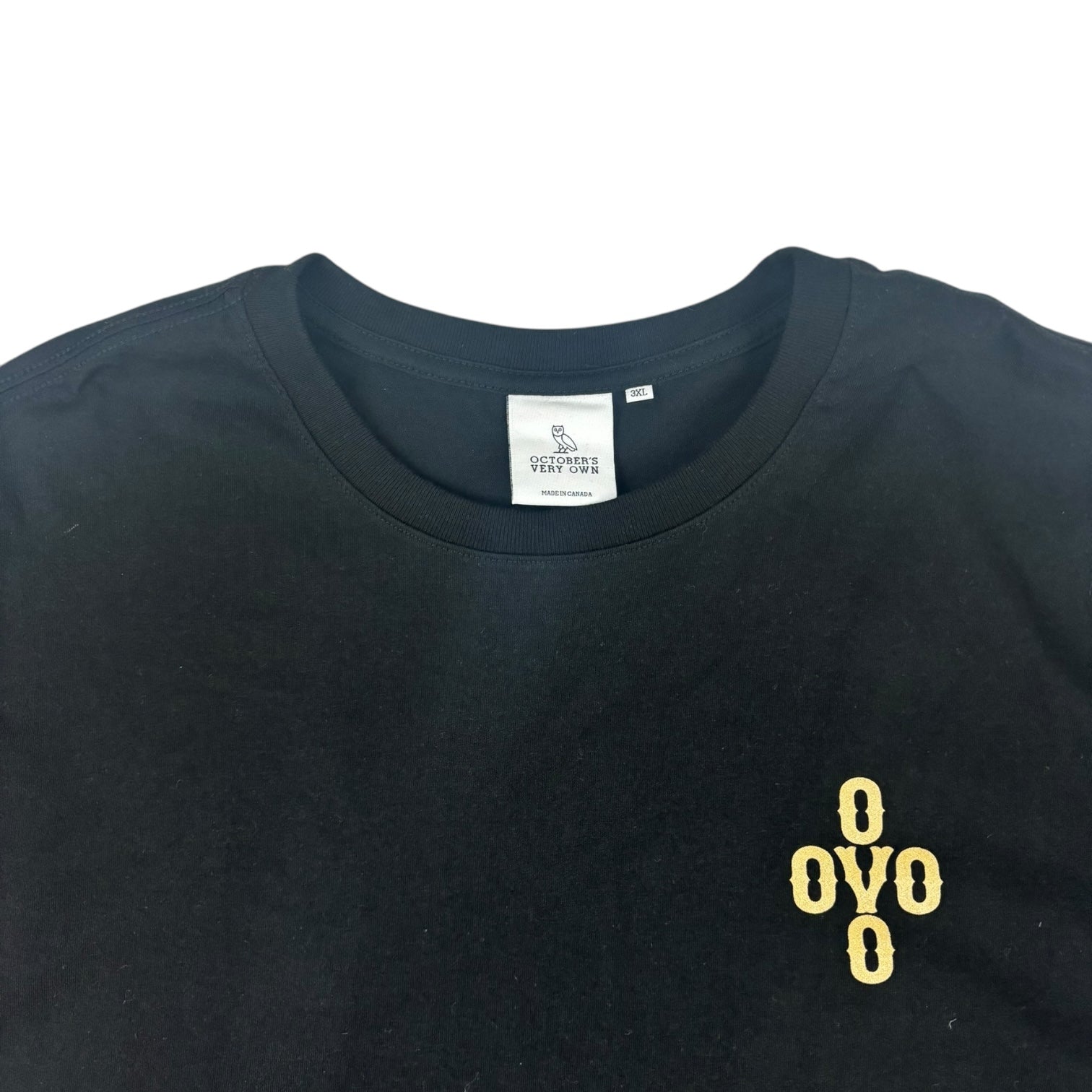 OVO Pom Pom T-Shirt Black