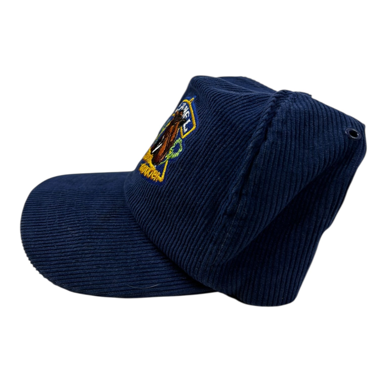 Vintage Camel Cigarettes Corduroy Snapback Navy