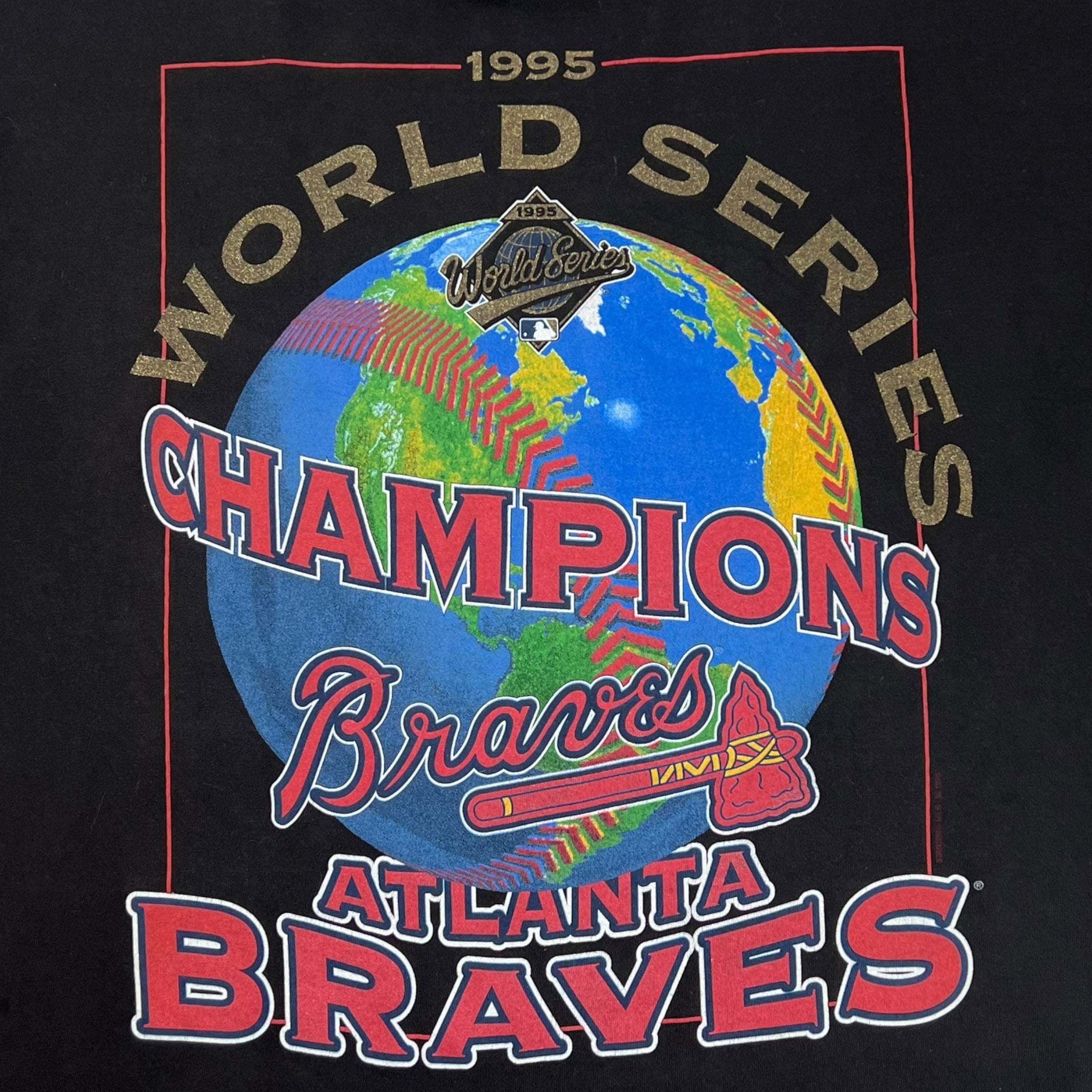 Vintage MLB 1995 World Series Champions Tee Black