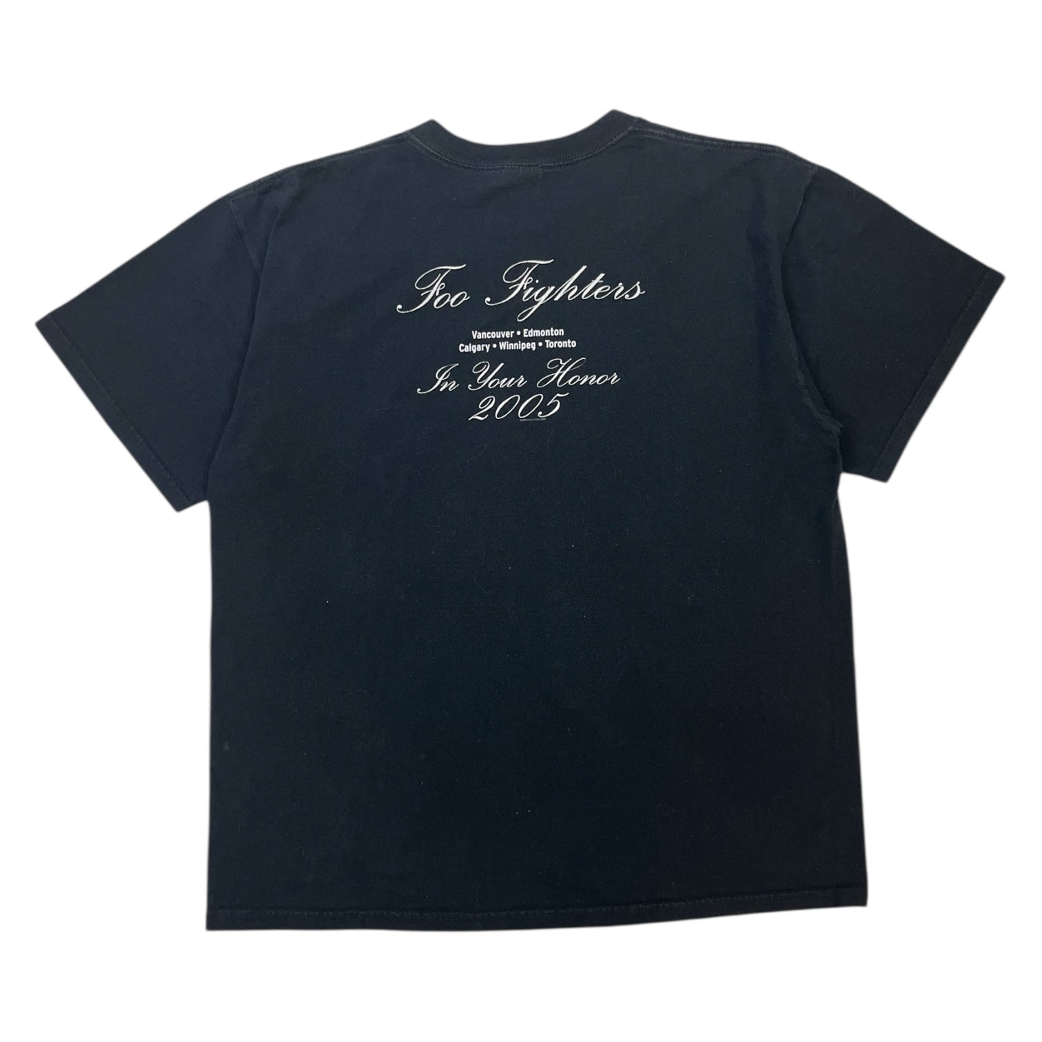 2005 Foo Fighters Tee Black