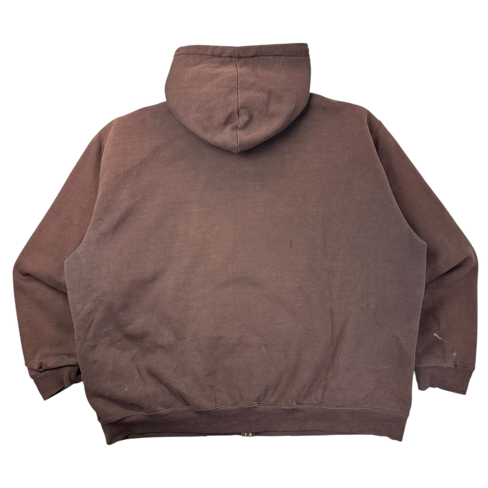 Vintage Carhartt Zip Up Hoodie Brown