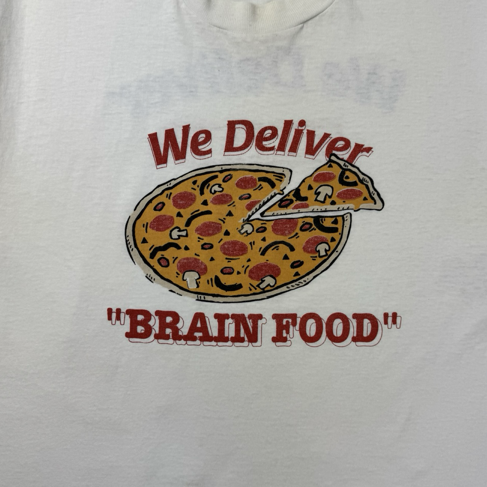 Vintage Microsoft We Deliver “Brain Food” Technology T-Shirt