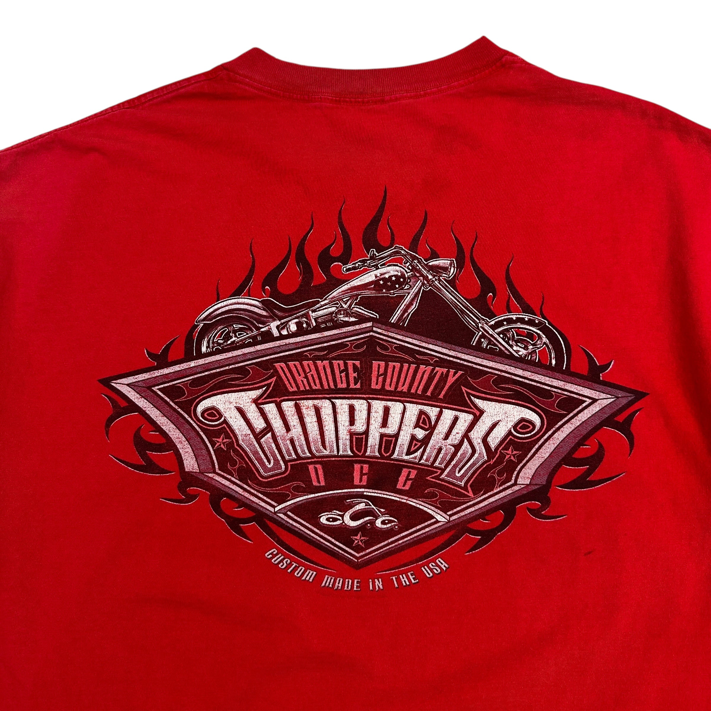 Vintage Orange County Choppers Tee Red