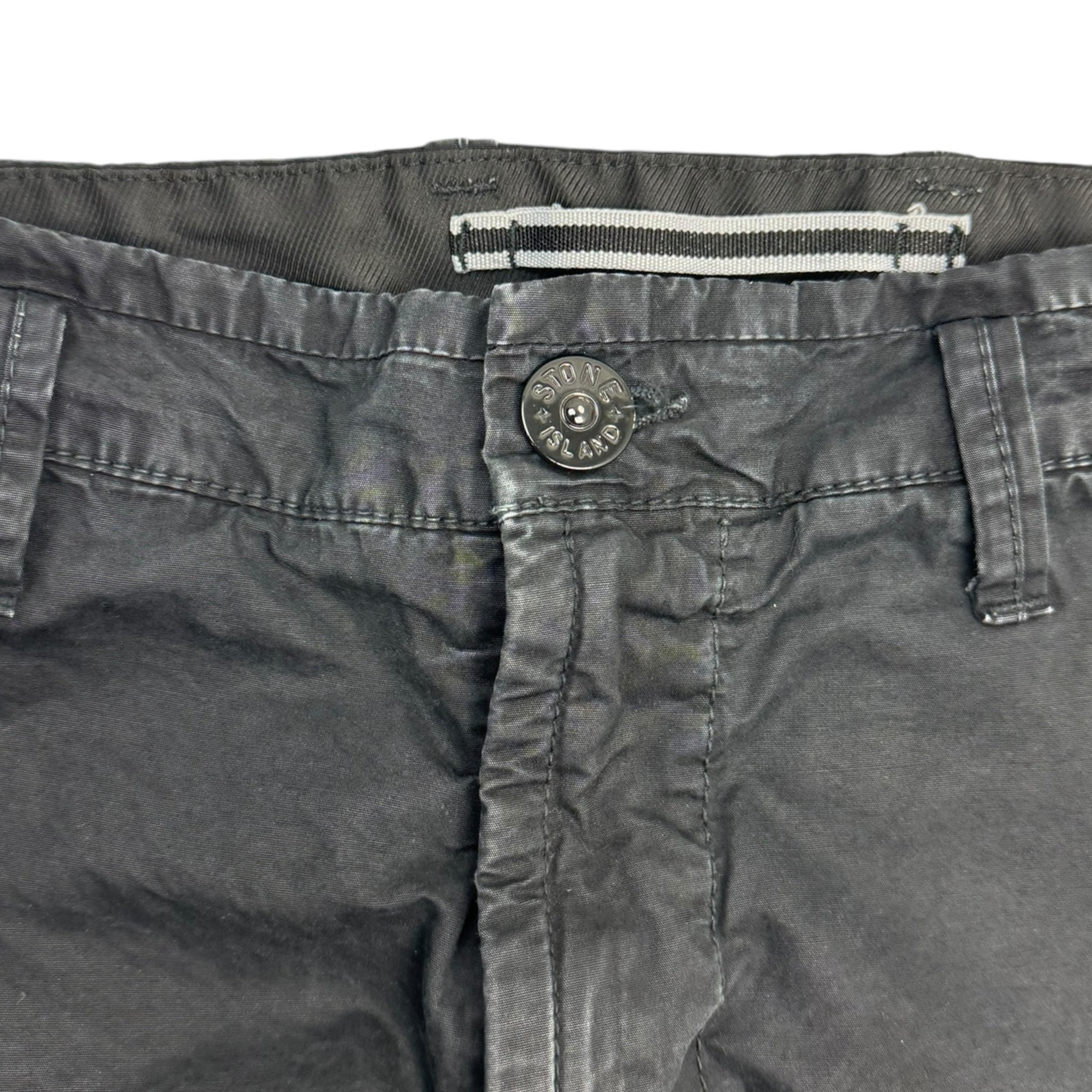 Stone Island Patch Cargo Pants Noir