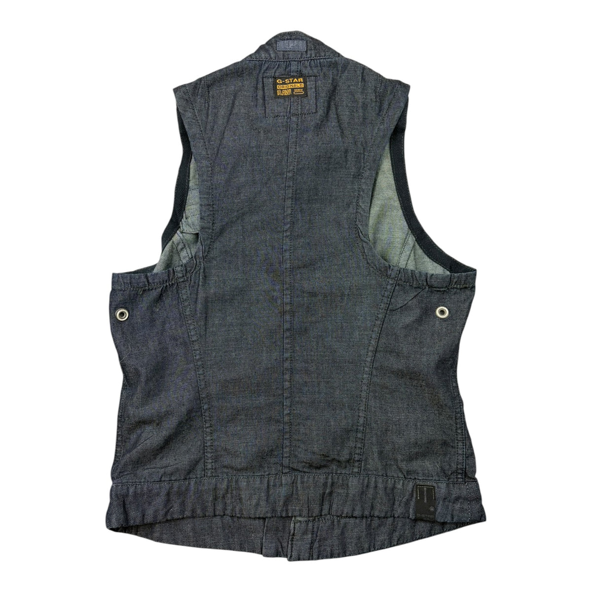 (W) G-Star Raw Denim Vest Dark Wash
