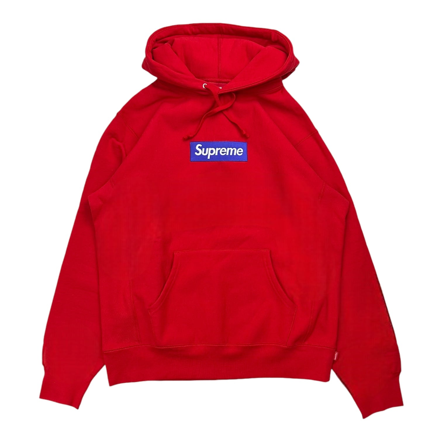 Supreme Box Logo Hoodie FW17 Red/Purple