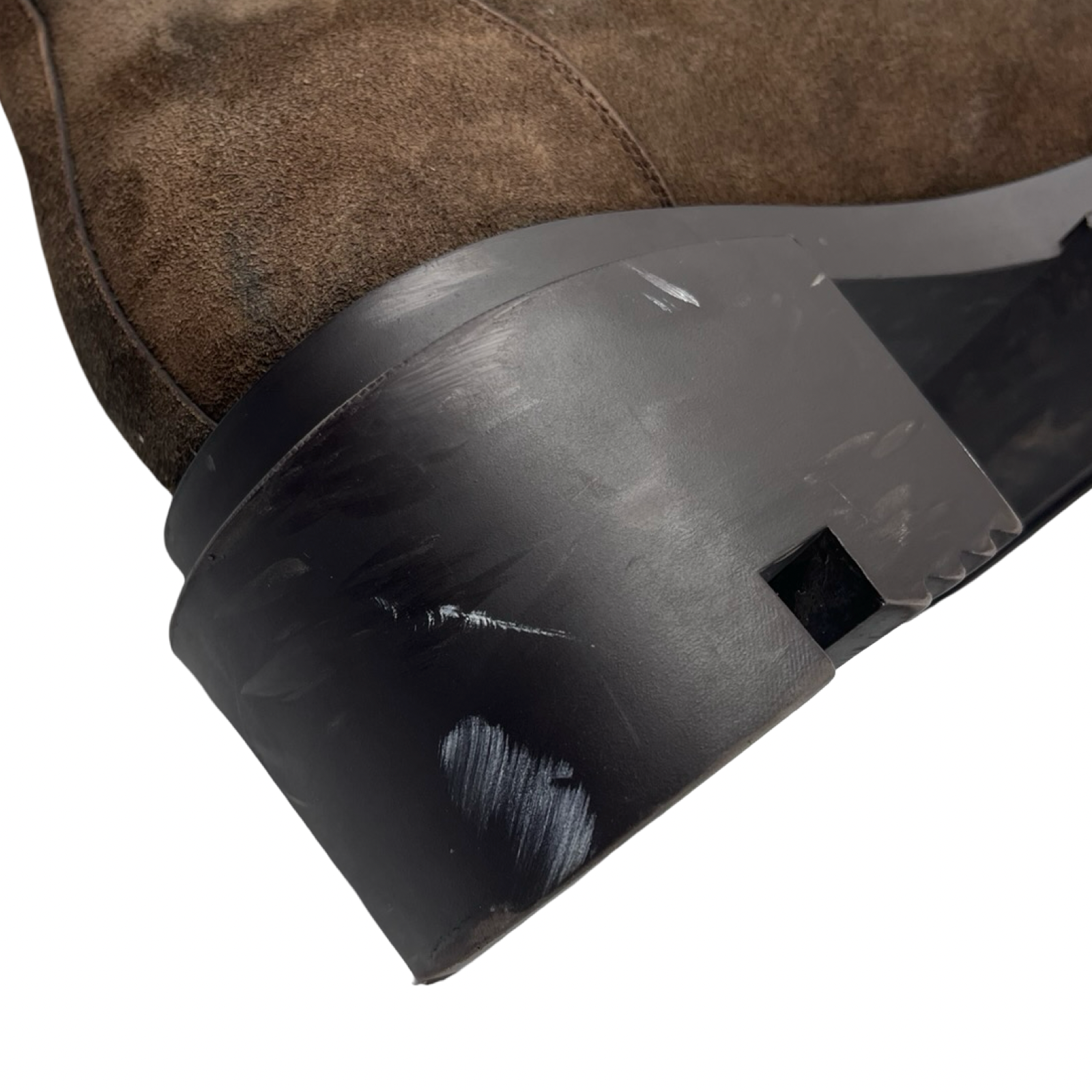 Rick Owens Runway Beatle Bogun Suede Boot (Used)