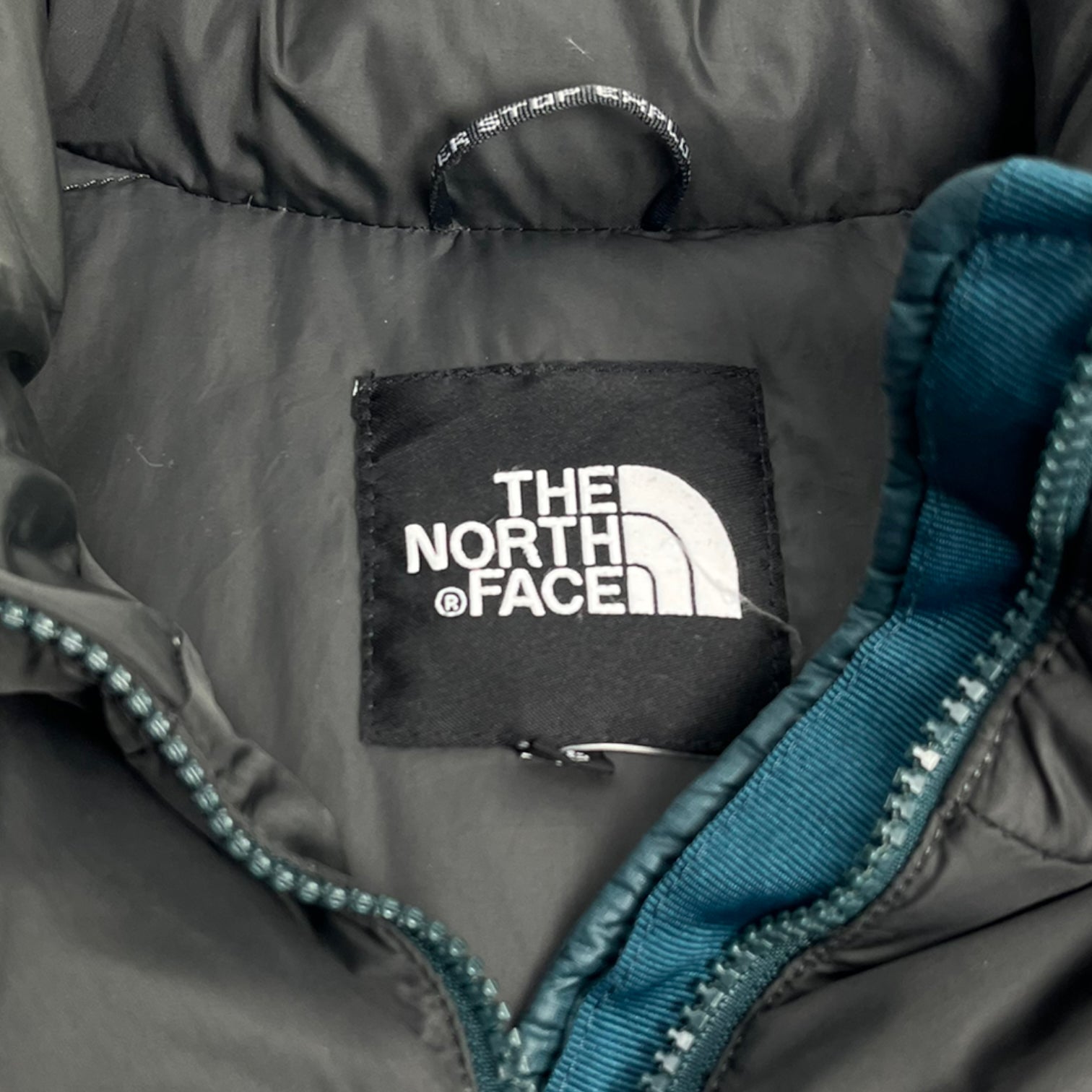 The North Face 700 Puffer Jacket Blue/Green - Blue/Green Puffer Jacket