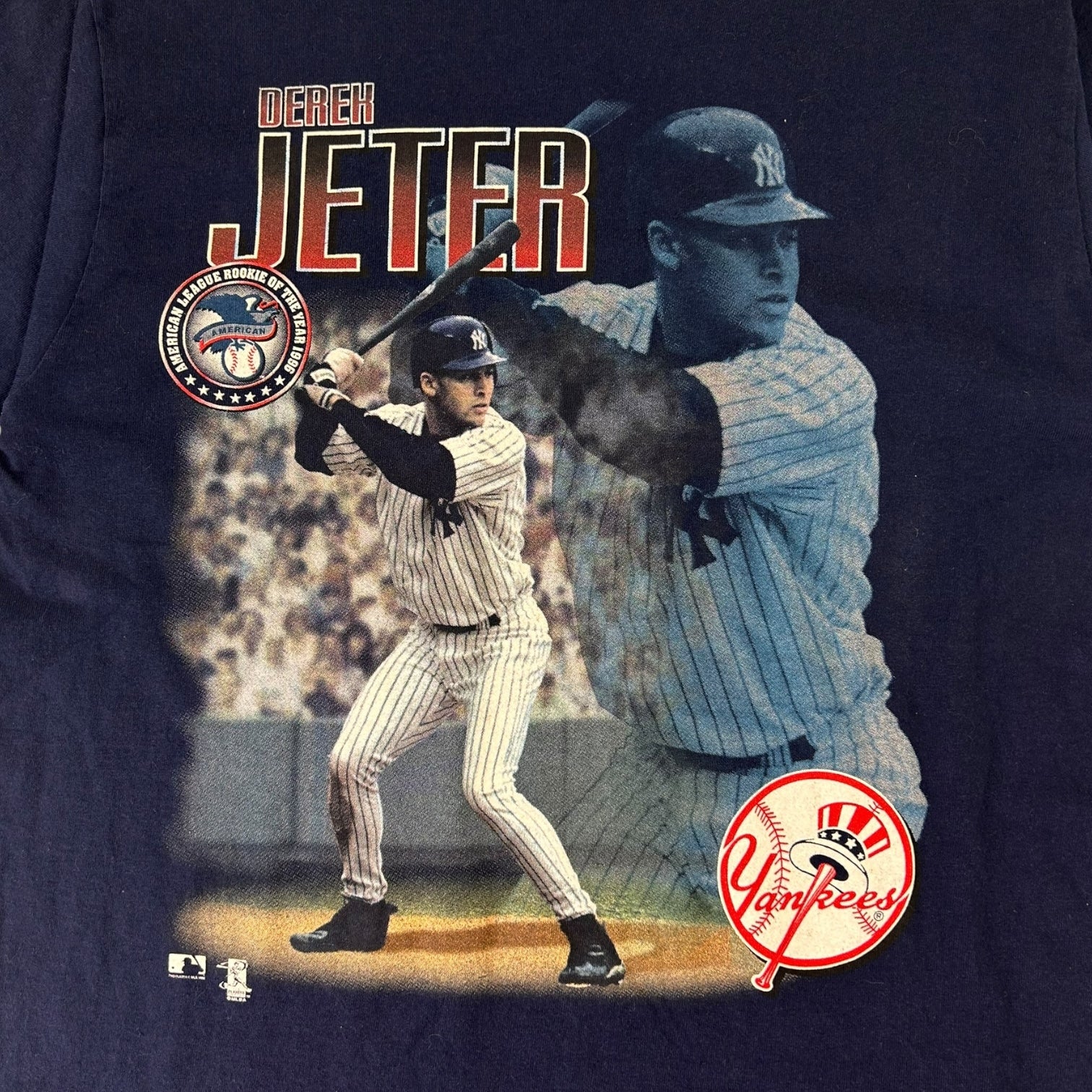 Vintage Pro Player Derek Jeter T-Shirt Navy