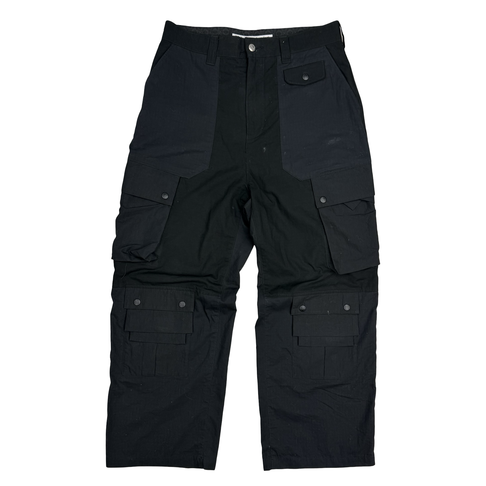 White Mountaineering Multi Pocket Pants Black