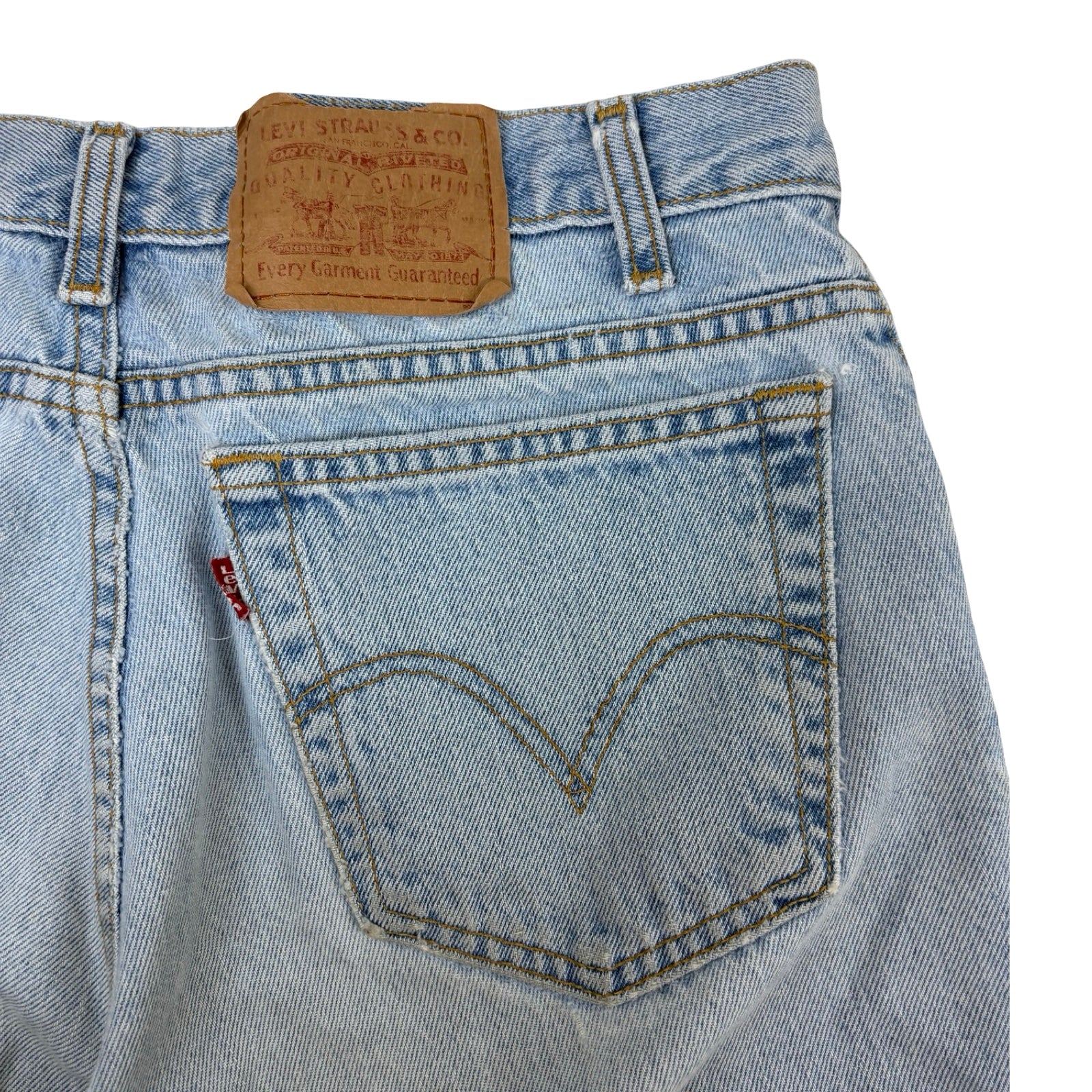Vintage Levi’s Distressed Light Wash Denim