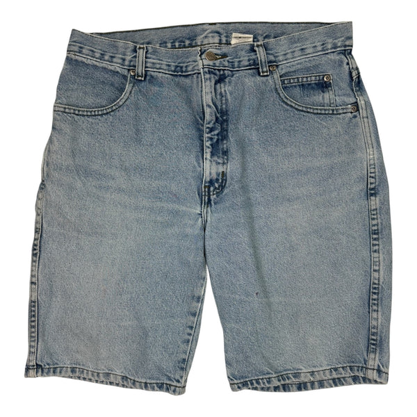 Vintage Harley Davidson Denim Shorts Light Wash