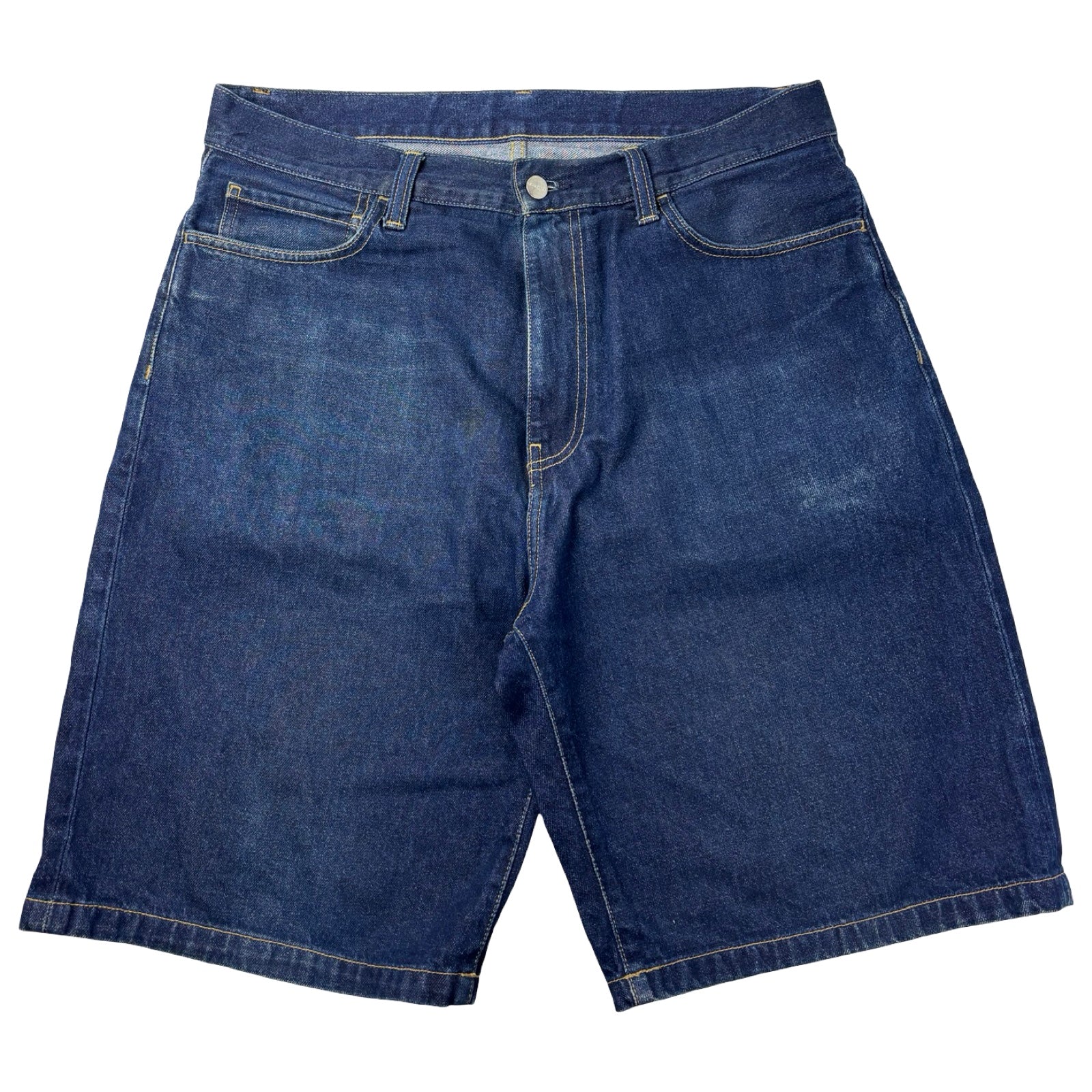 Carhartt WIP Landon Jean Short Dark Wash