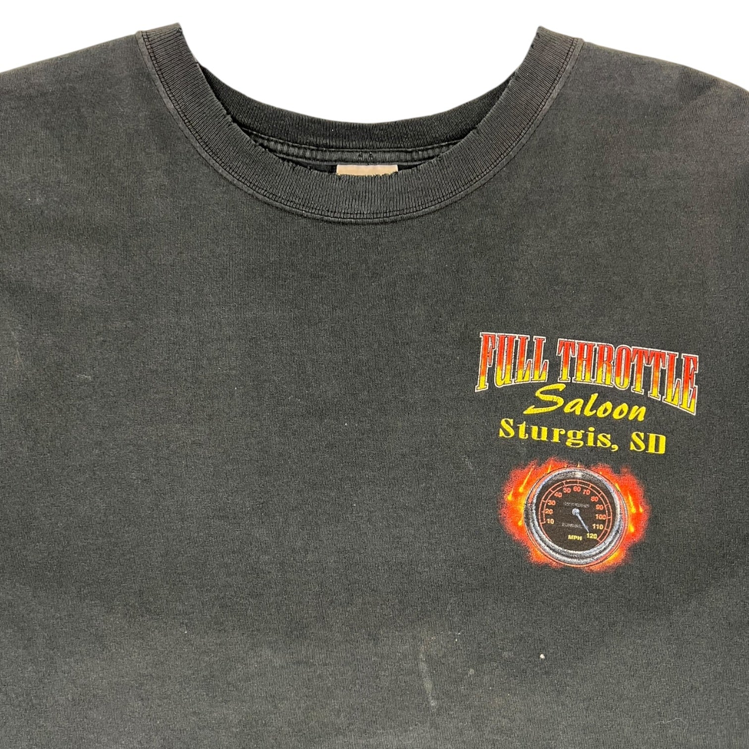 Vintage Full Throttle Saloon “Sturgis, SD” T-Shirt Black
