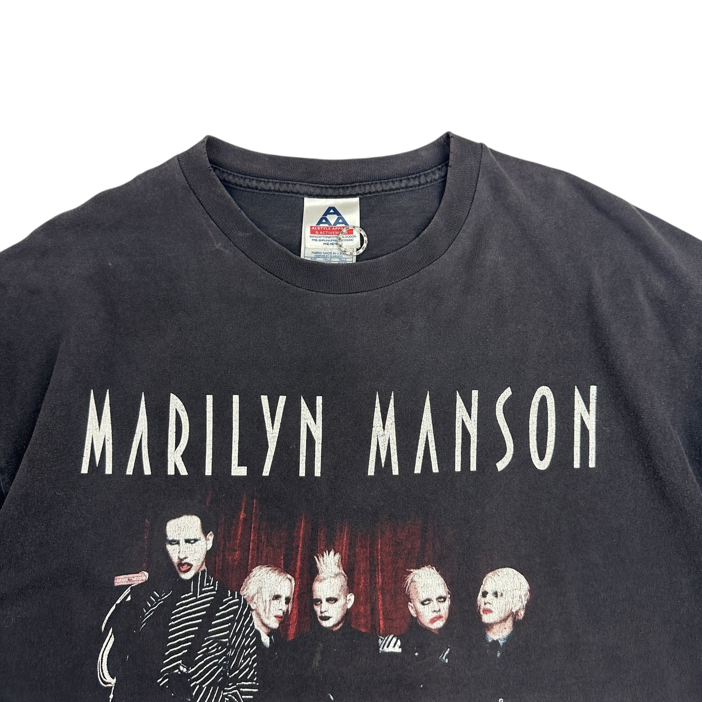 2008 Marilyn Manson Mobscene Tee Black
