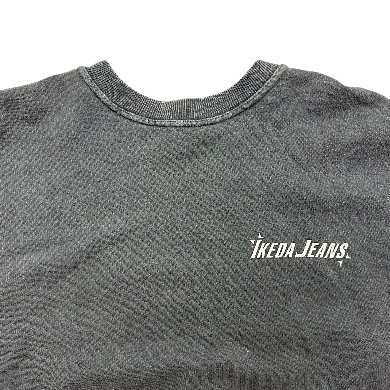 Vintage Ikeda Jeans ‘Best Old Blue’ Crewneck Faded Black