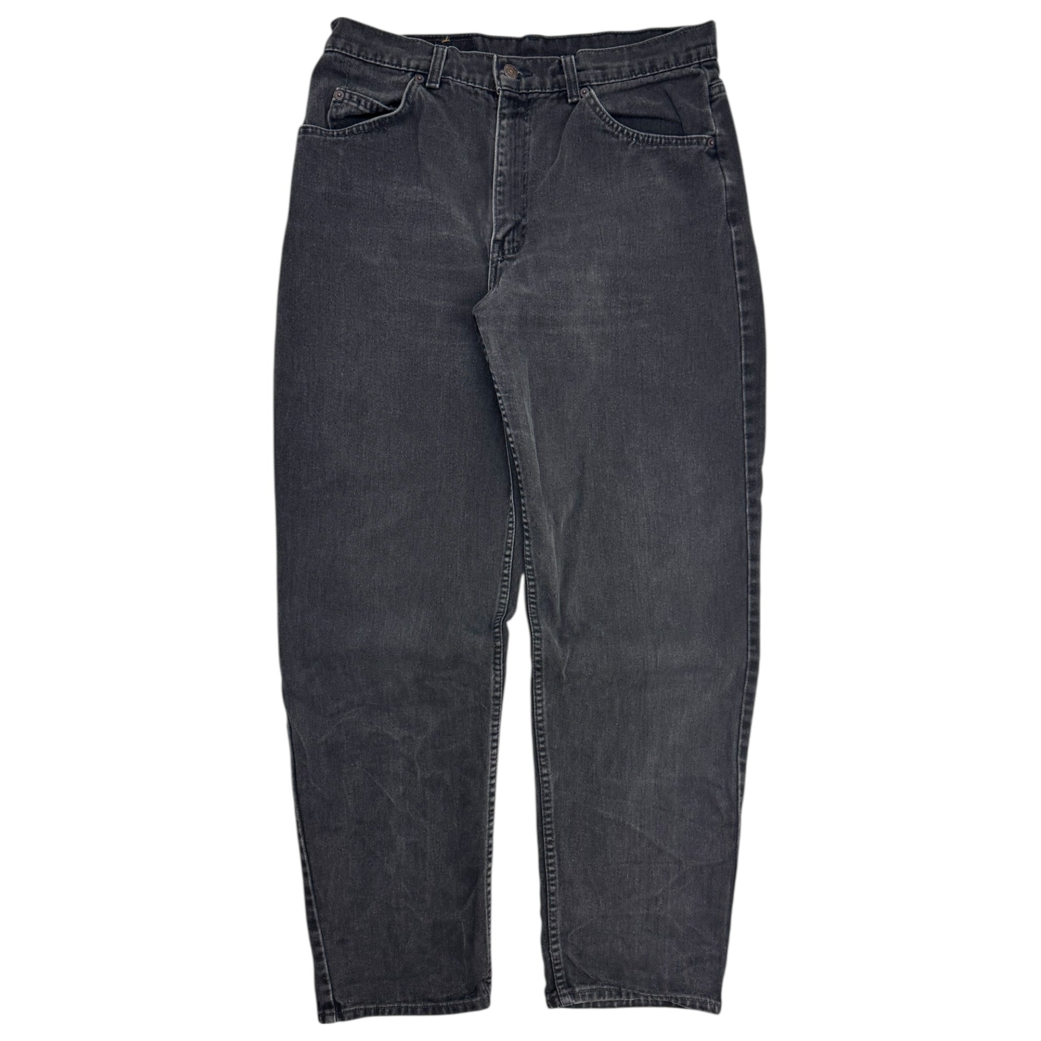 Vintage Levi's Orange Tab 506 Denim Washed Black