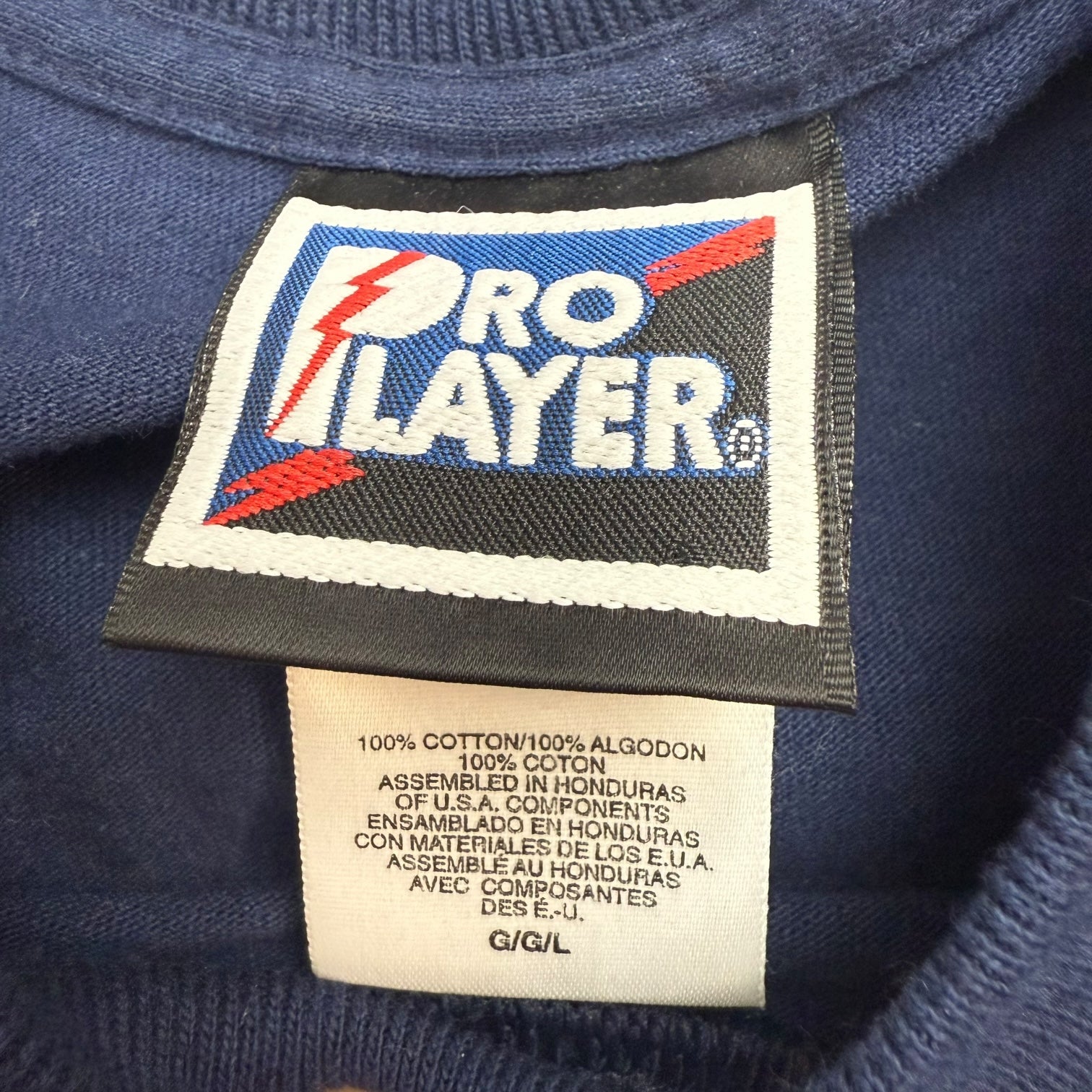 1999 Pro Player Wayne Gretzky Tee Blue