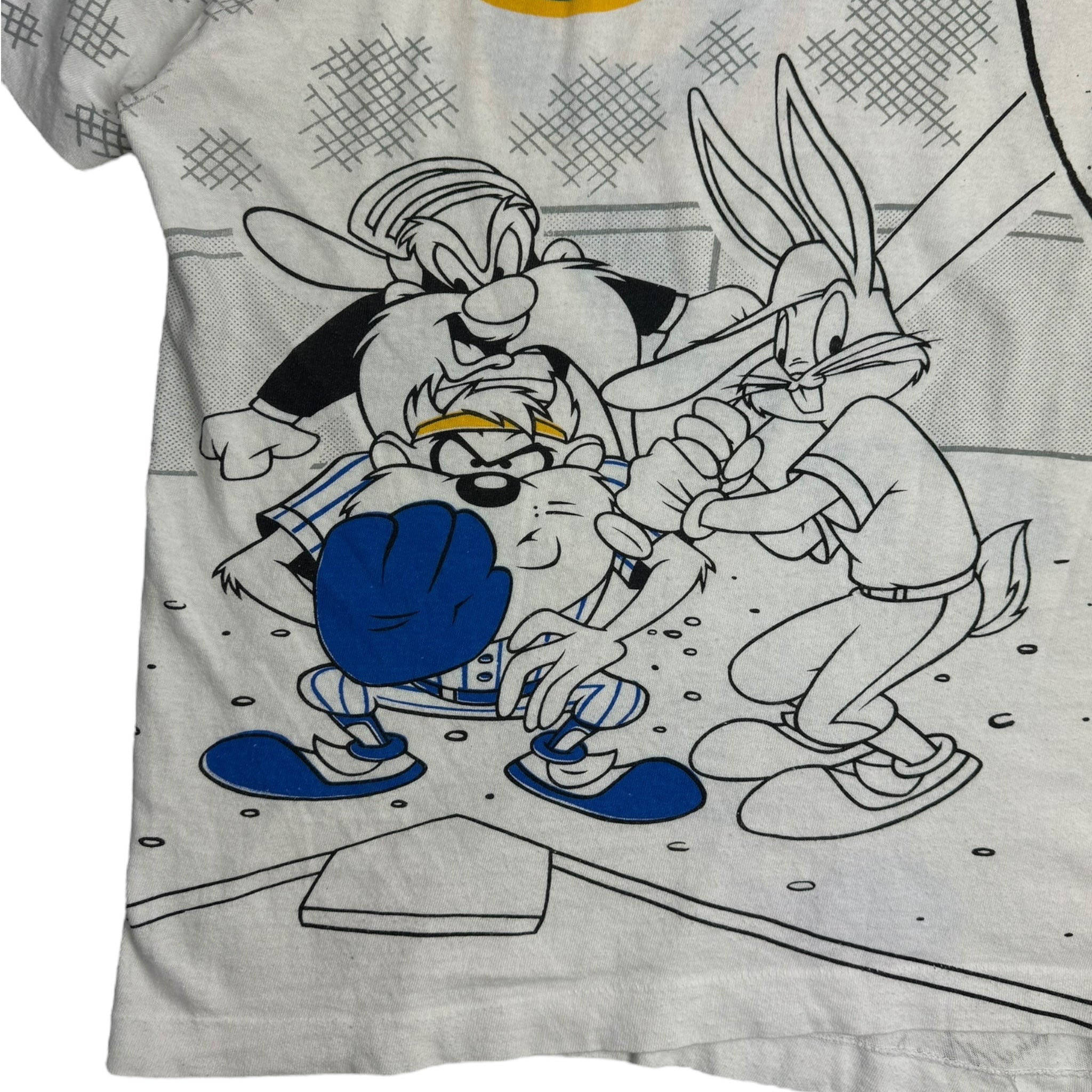 1993 Looney Tunes MLB Baseball T-Shirt