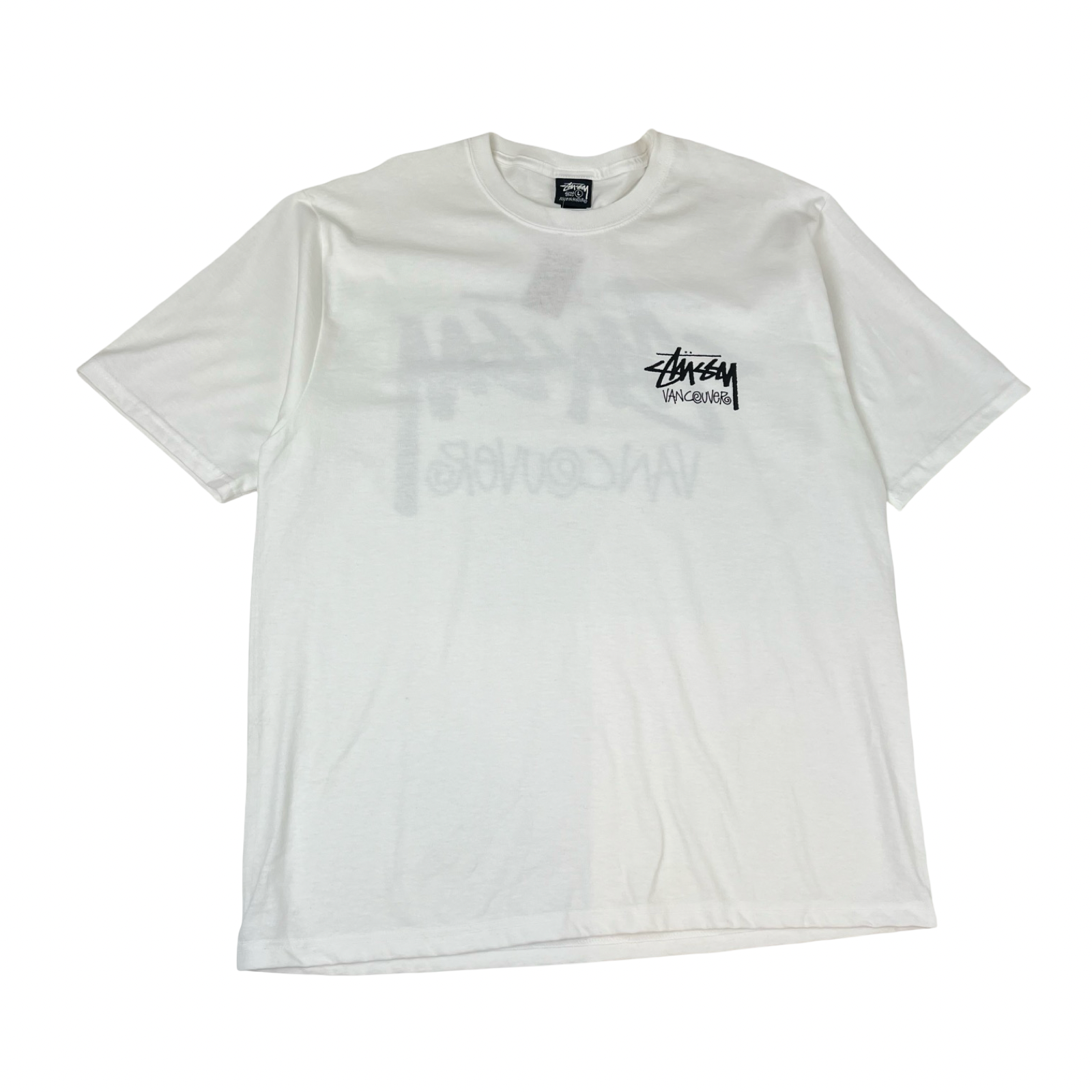Stussy Vancouver Stock T-Shirt White