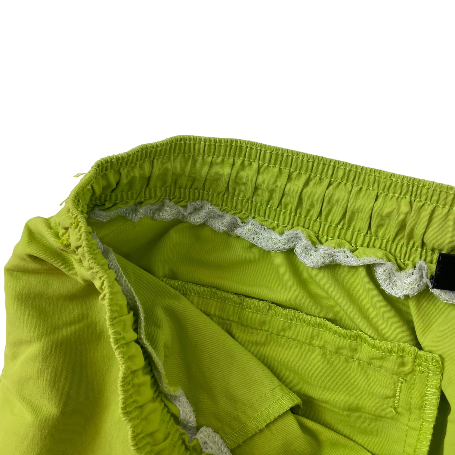 Stüssy Stock Logo Shorts Lime Green