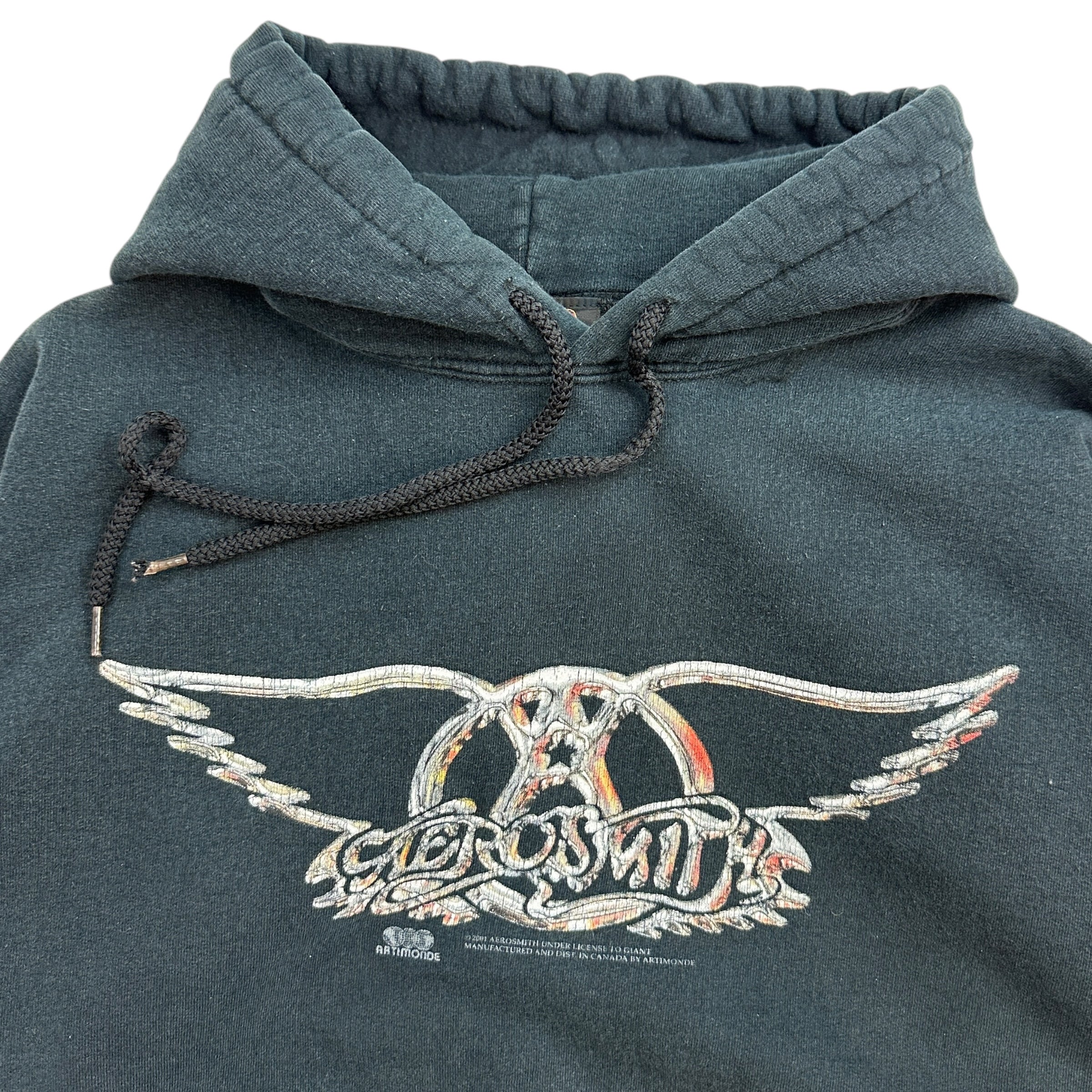 2001 Aerosmith Hoodie Black