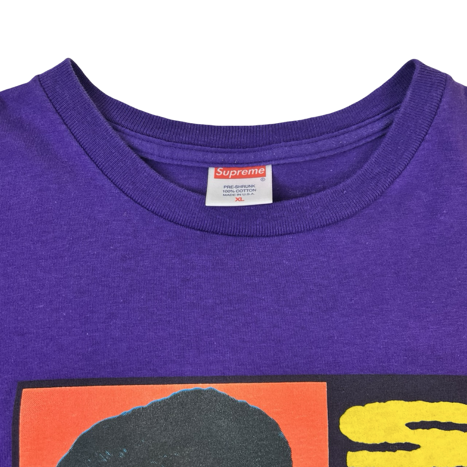 Supreme Rock Roll Little Richard T-Shirt Purple