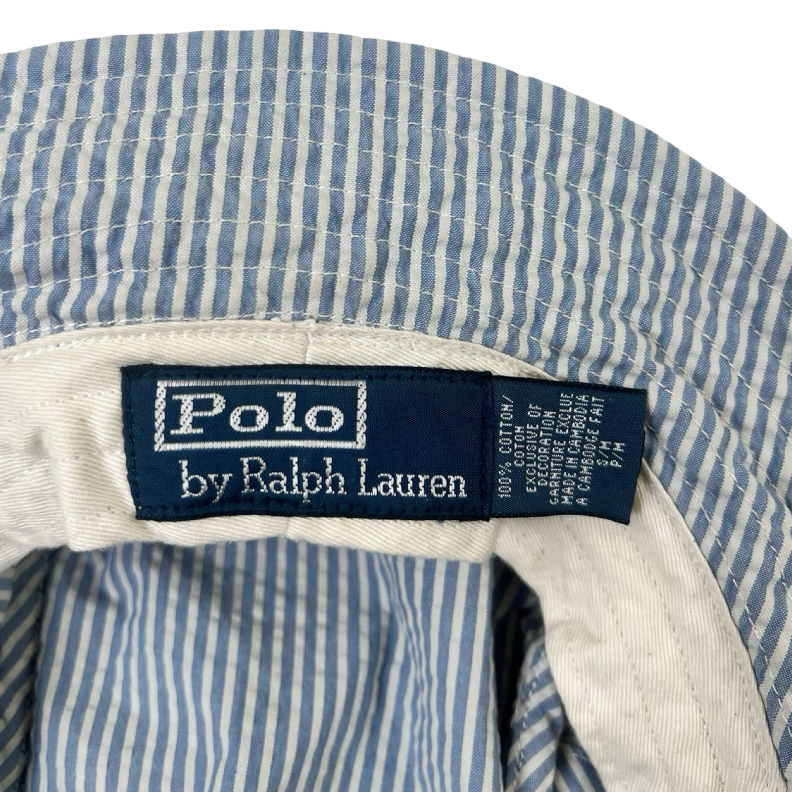 Polo Ralph Lauren Pinstripe Bucket Hat