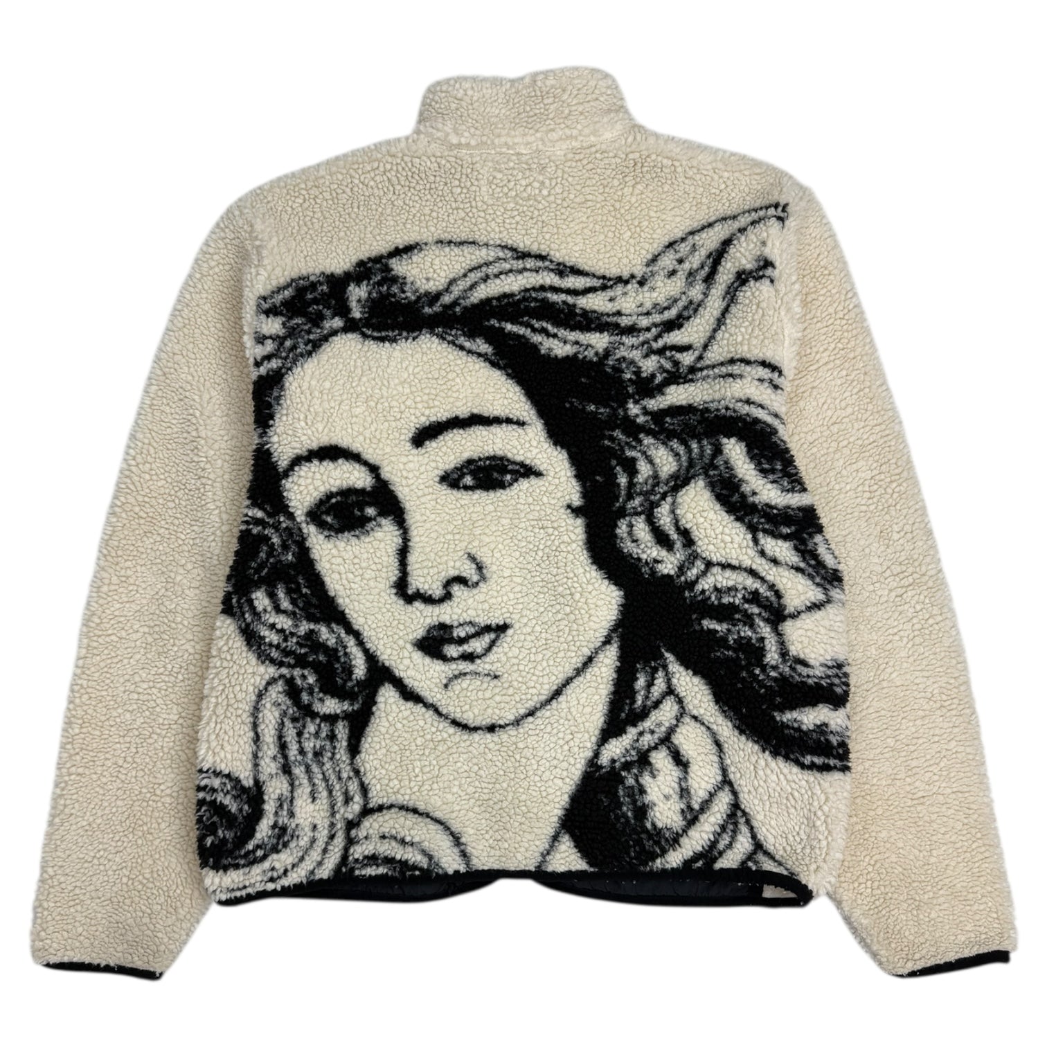 Stüssy Venus Jacquard Sherpa Jacket Natural