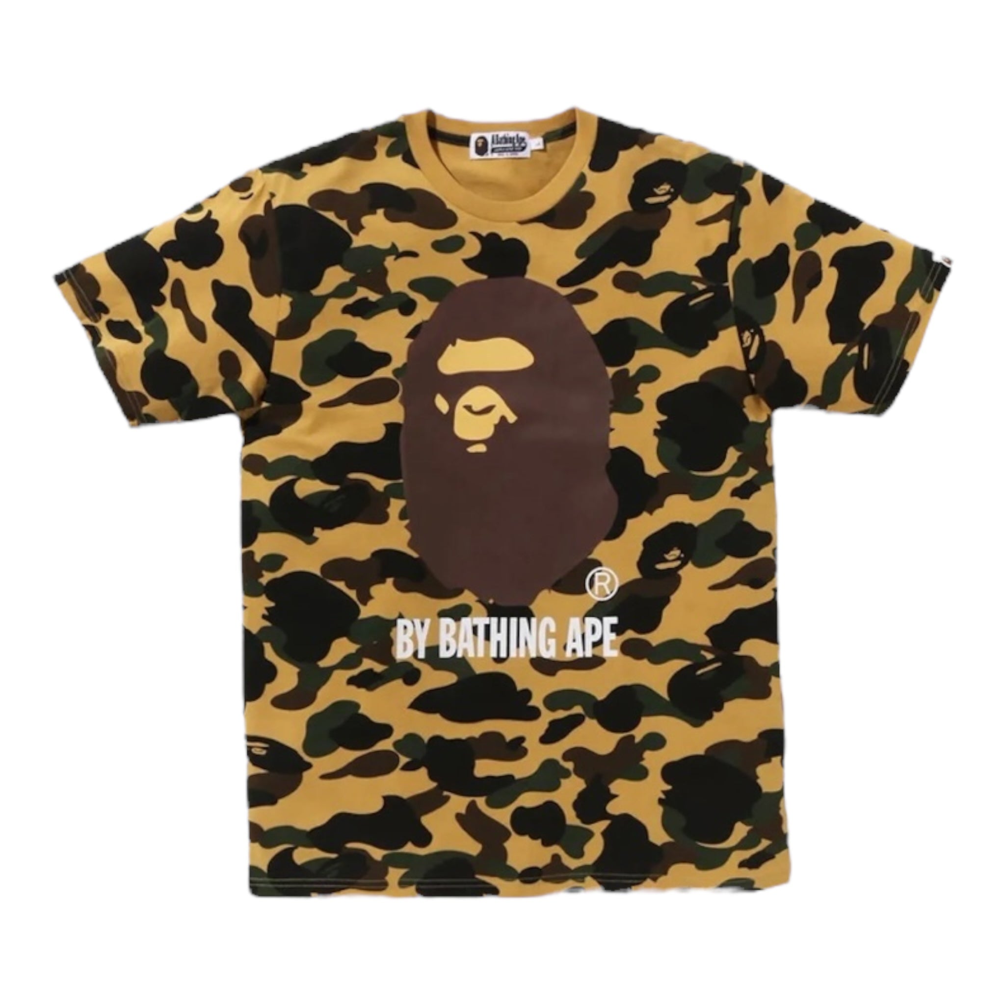 BAPE 1st Camo By Bathing Ape Tee Yellow