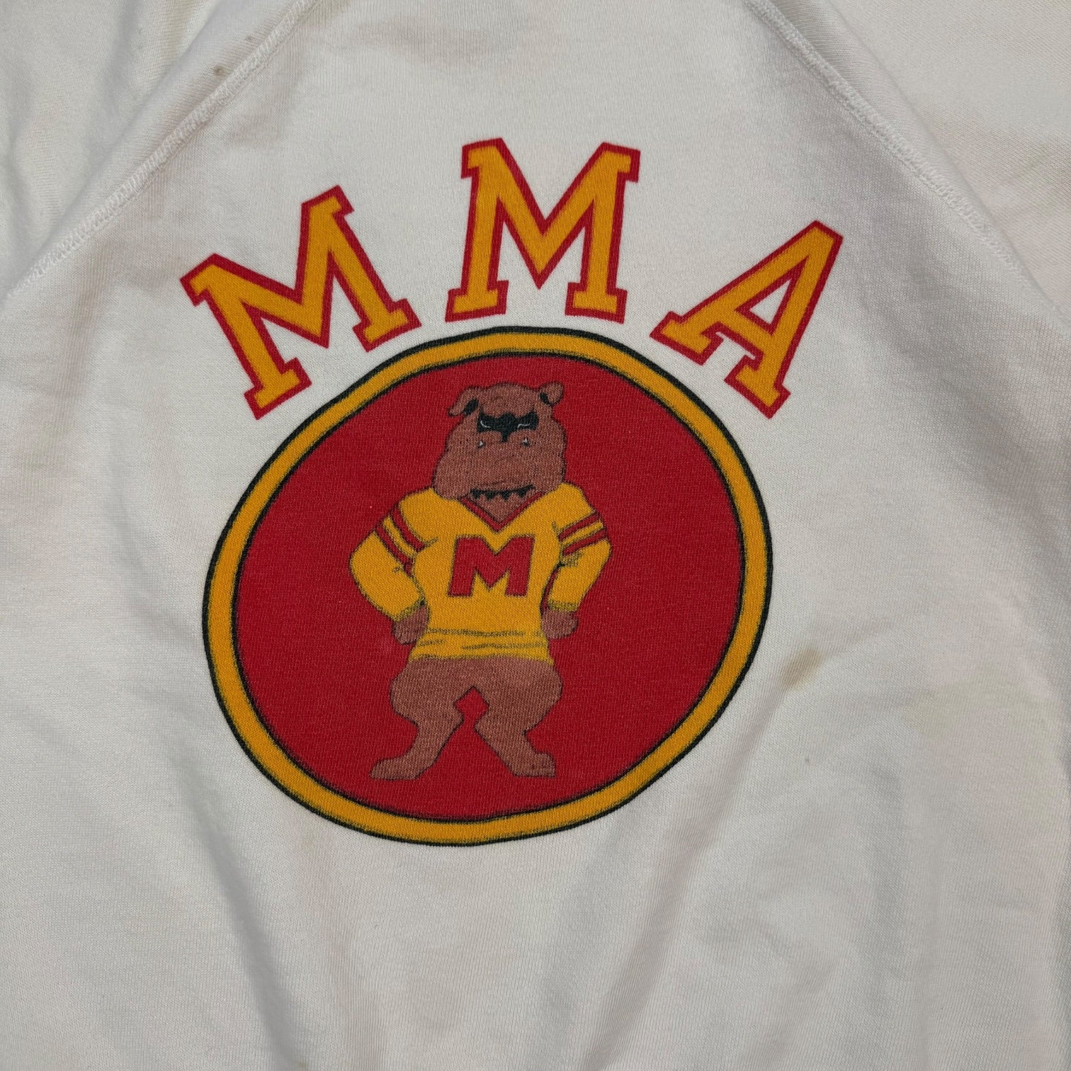 1980s University Of Duluth Minnesota Sweat Tee Grey