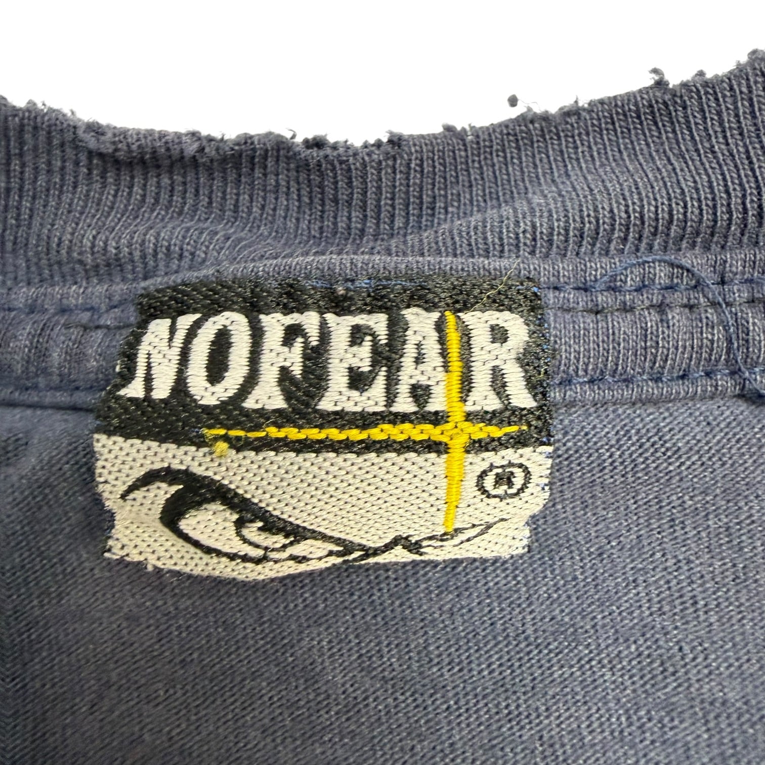 Vintage No Fear ‘Does Not Play Well With Others’ Tee Navy Blue