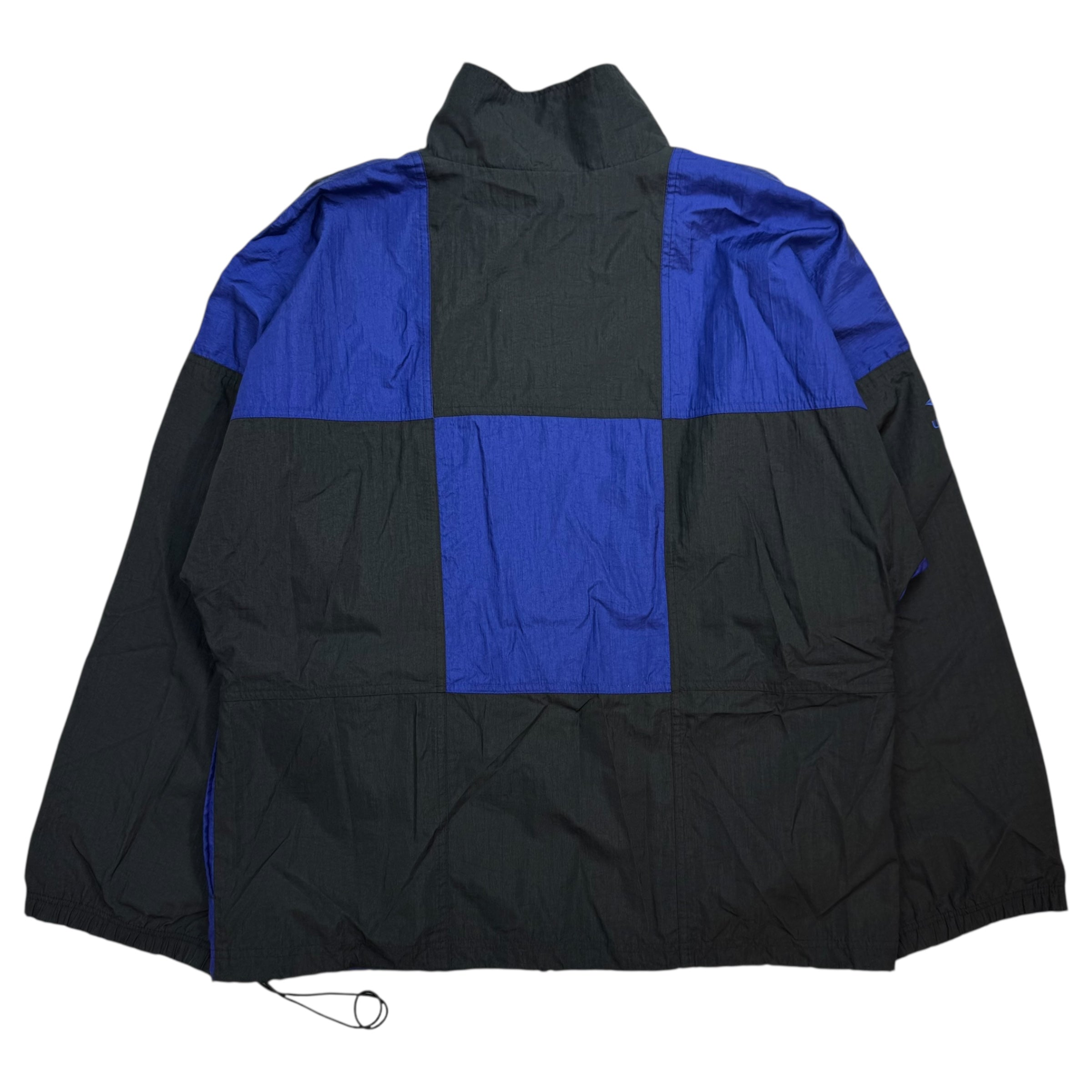 Vintage Umbro Nylon Track Jacket Blue Black