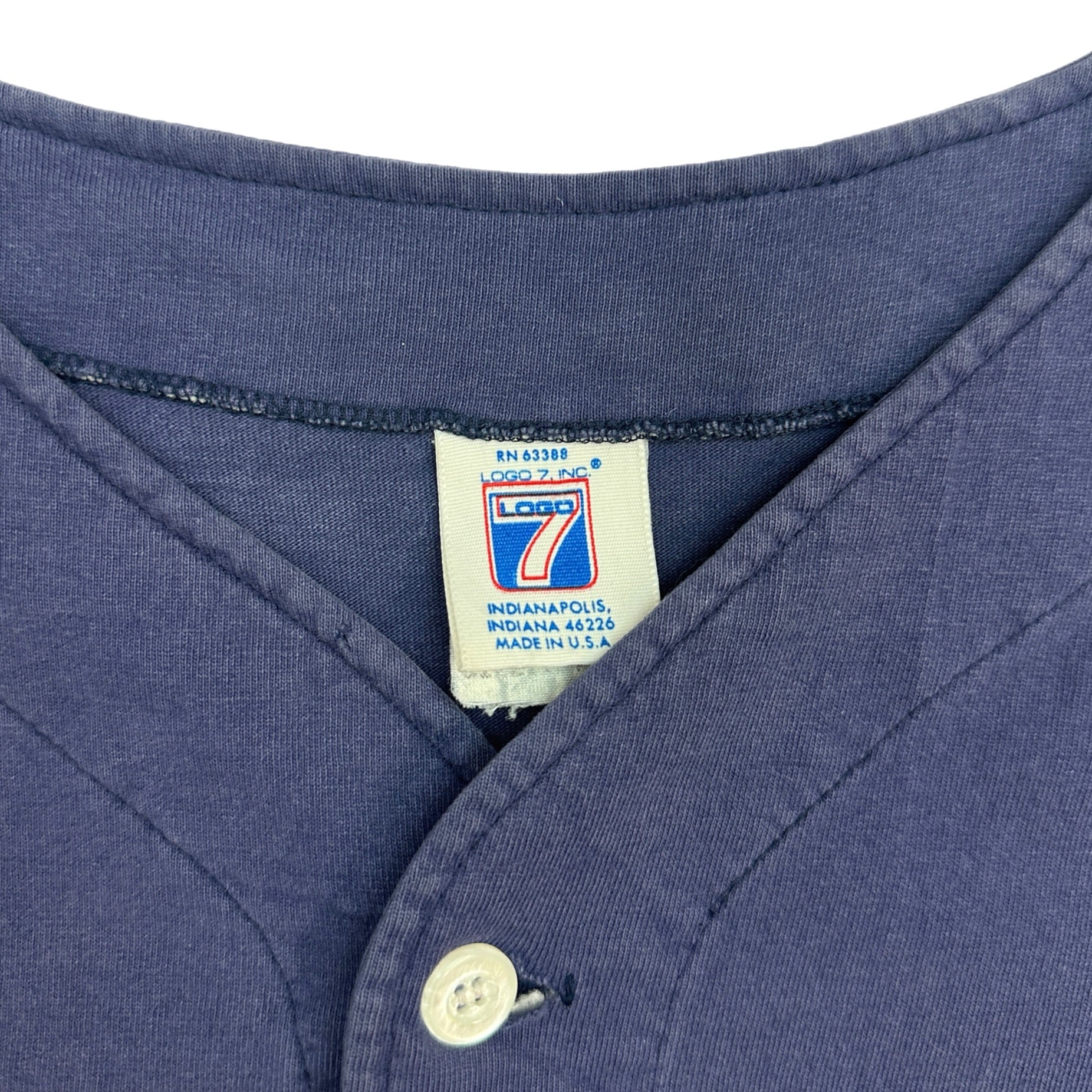 Vintage Cleveland Indians Cotton Baseball Jersey