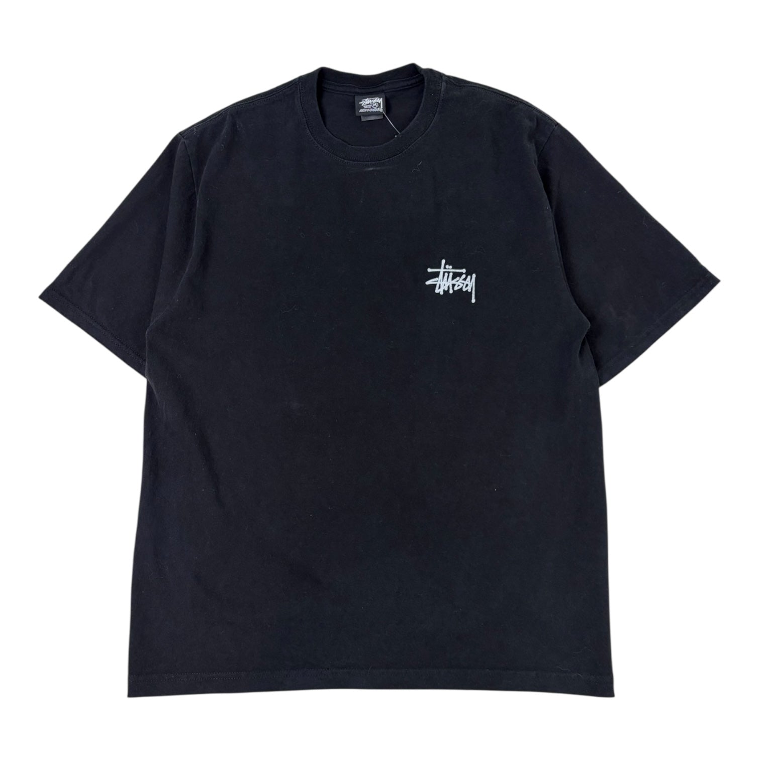 Stussy Big Dog Stone Washed T-Shirt Black