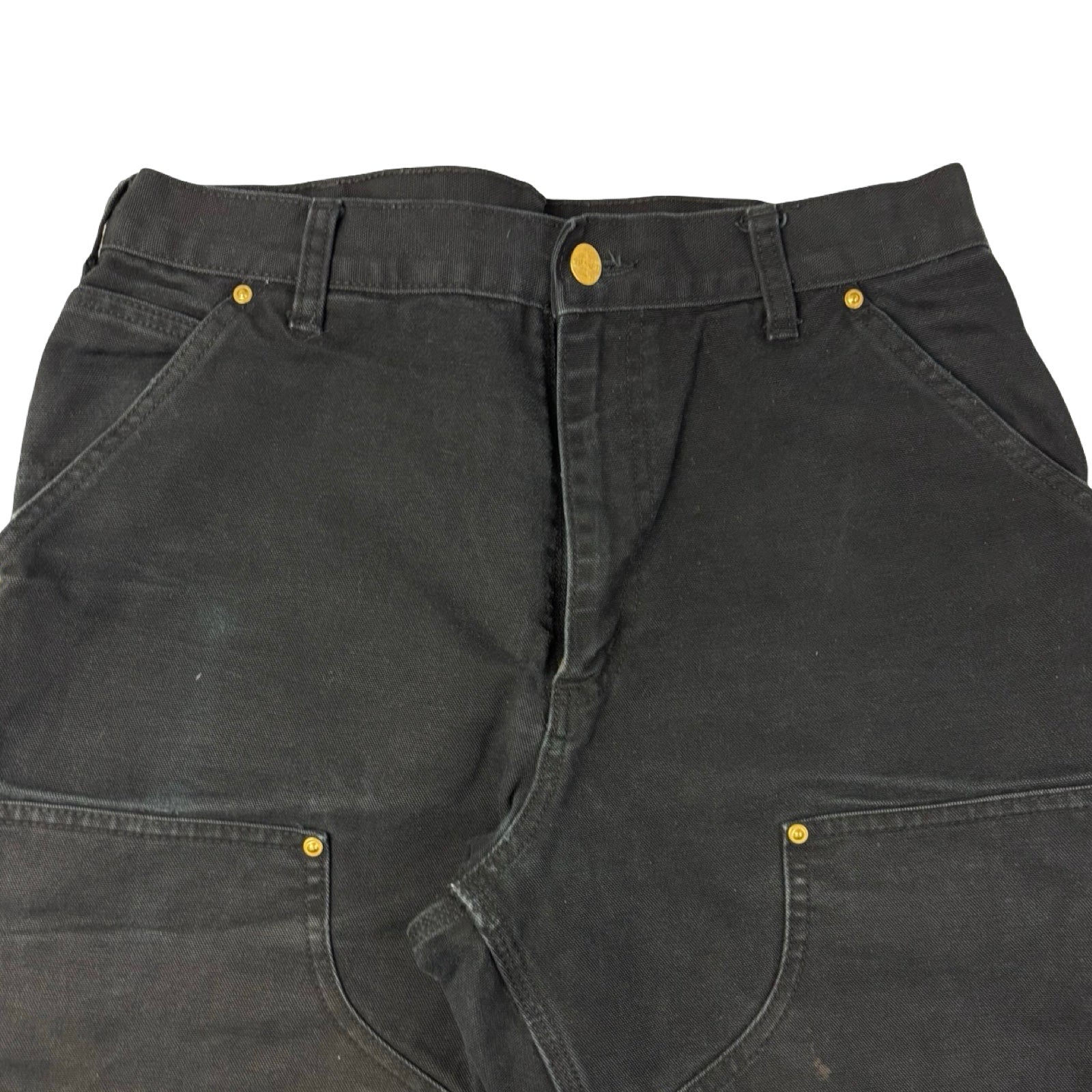 Vintage Carhartt Double Knee Bottoms Black