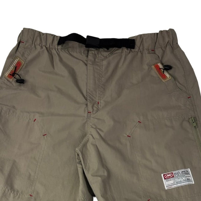 Vintage Y2K Ecko Utility Nylon Cargo Pant Beige