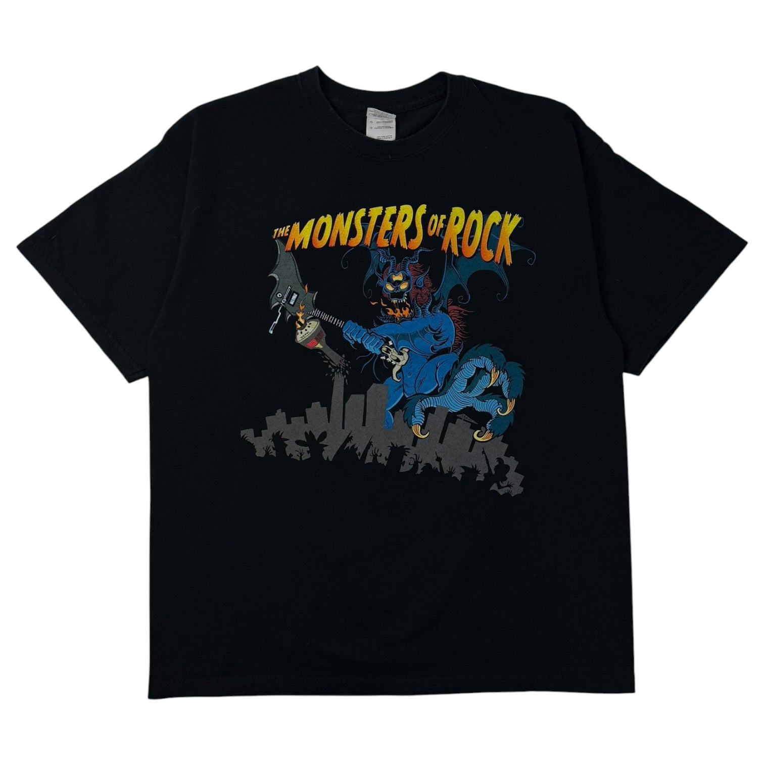 2008 Ozzy Ozbourne ‘The Monsters of Rock’ Calgary Tour T-Shirt Black