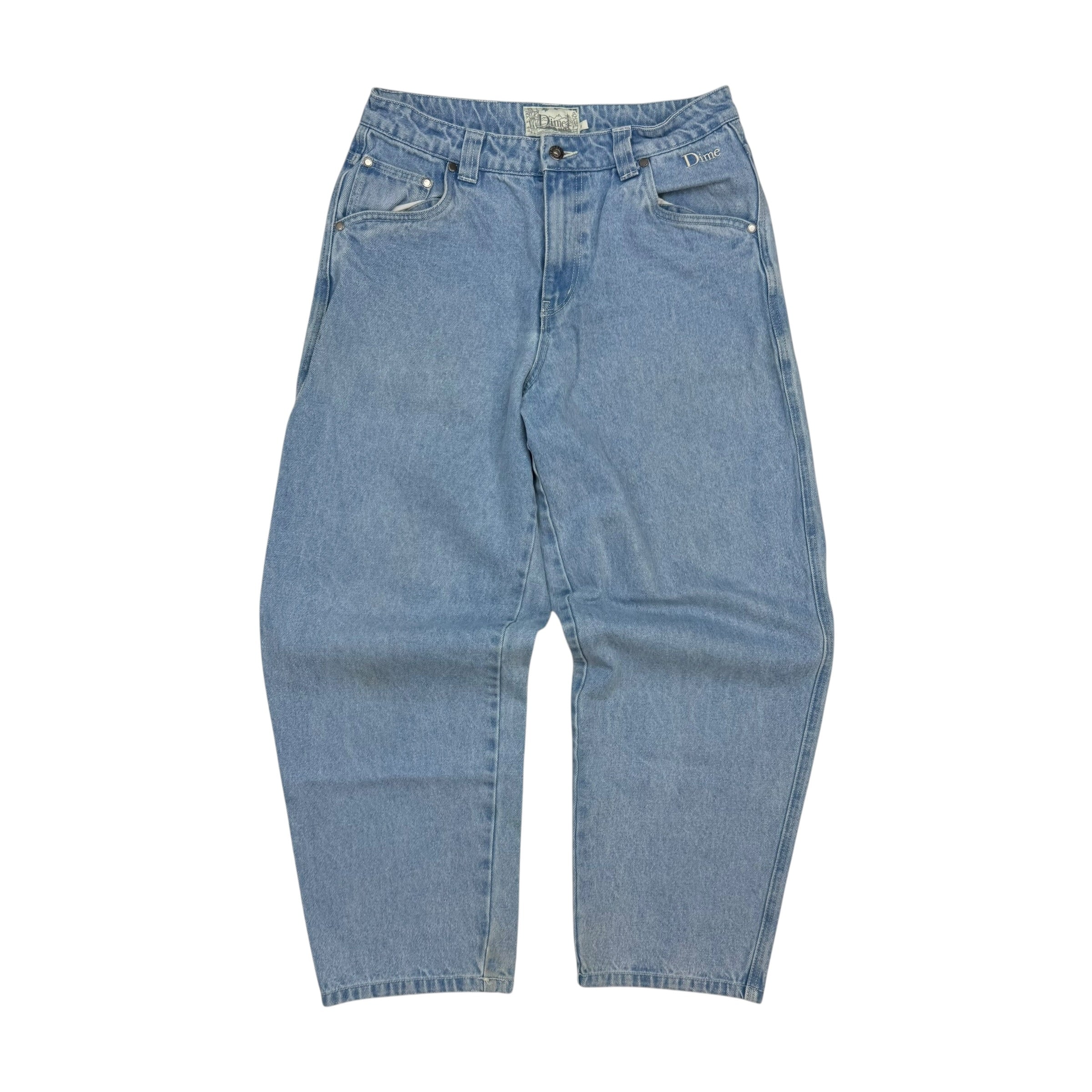 Dime Classic Baggy Denim Pants Light Wash